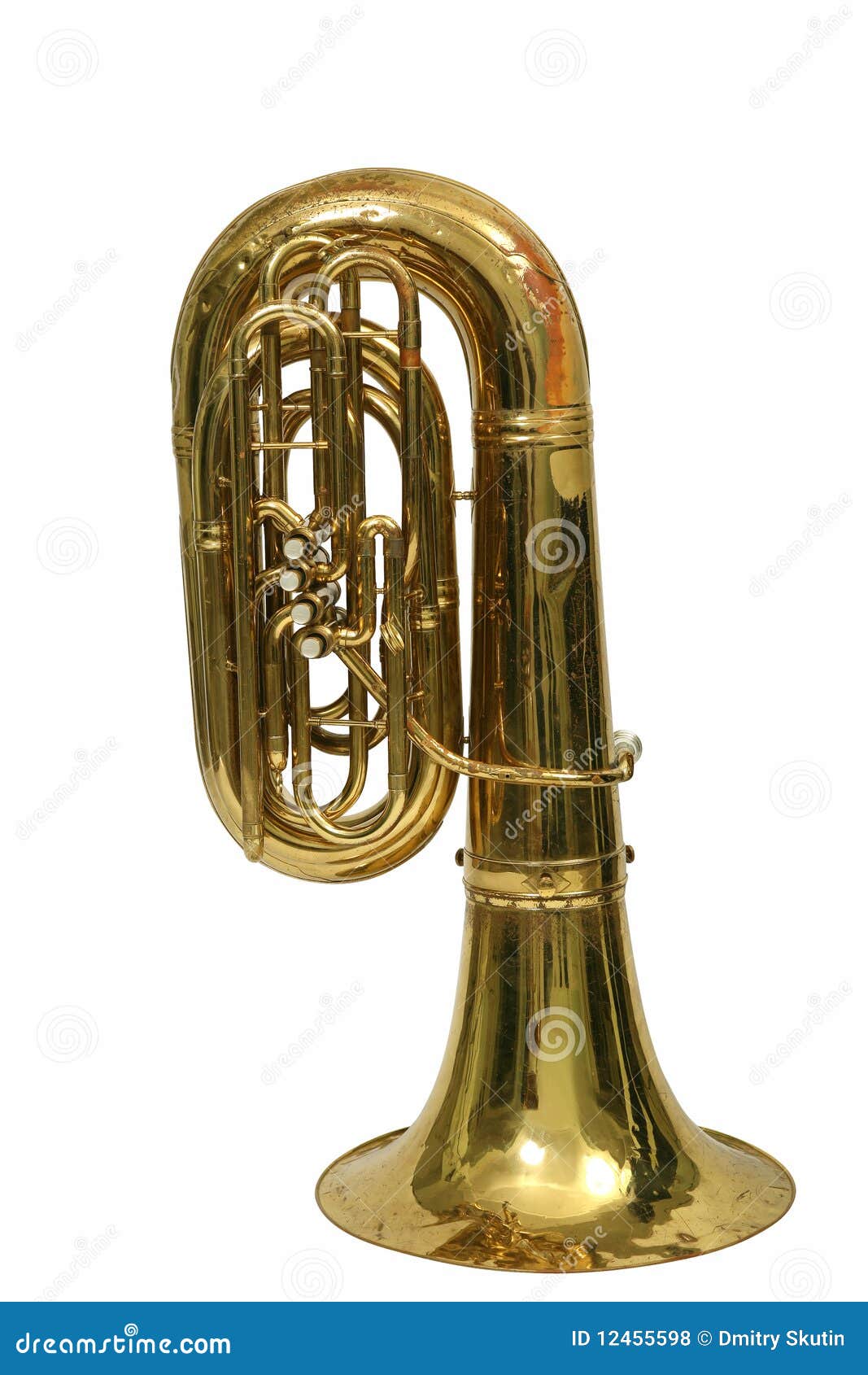 Small Tuba Yellow Brass Gold Lacquer Bb - China Euphonium and Good Brass  Instrument price