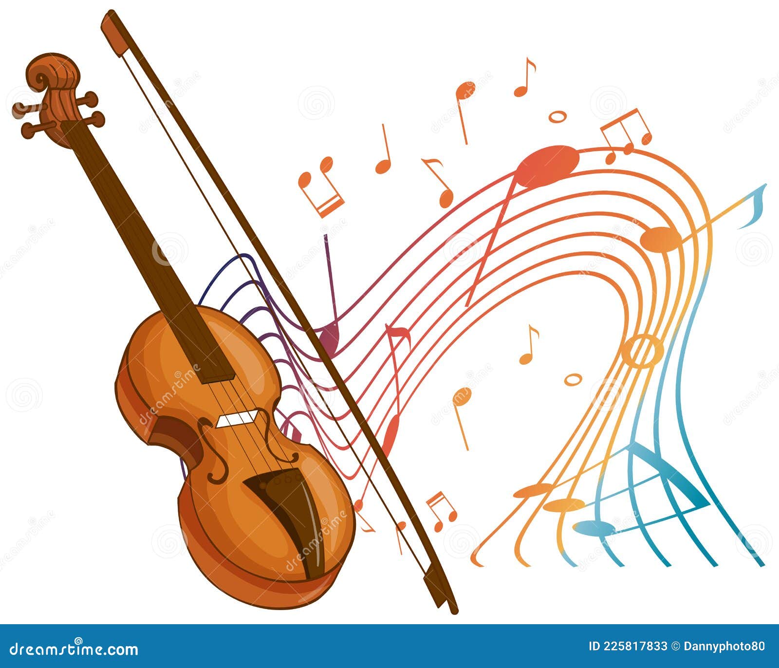 De Música Clásica Símbolos De Melodía Ilustración del Vector - Ilustración acortar, orquesta: 225817833