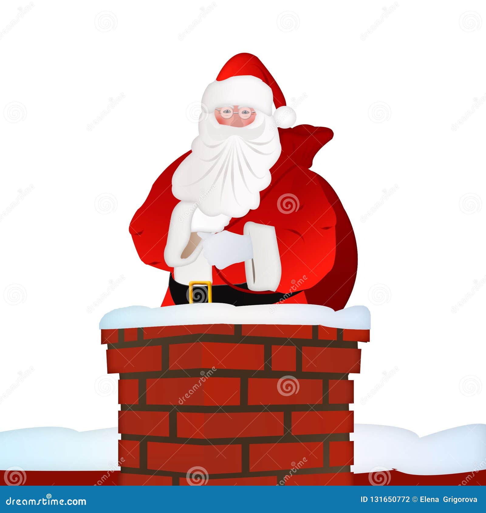 Santa Bag Chimney 