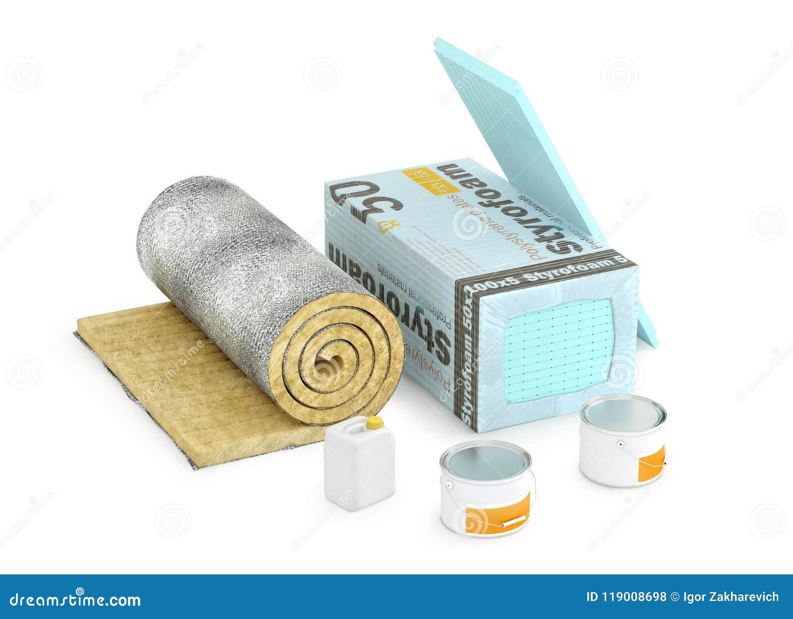 insulating materials for premises and insulation