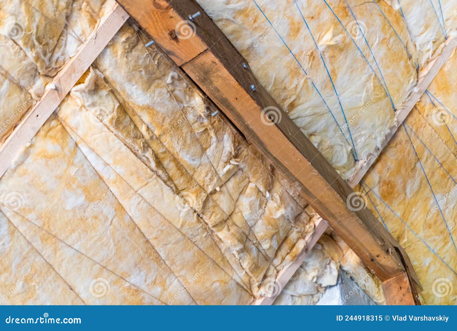 Insulation of the Ceiling of a Private House with Cotton Sheet