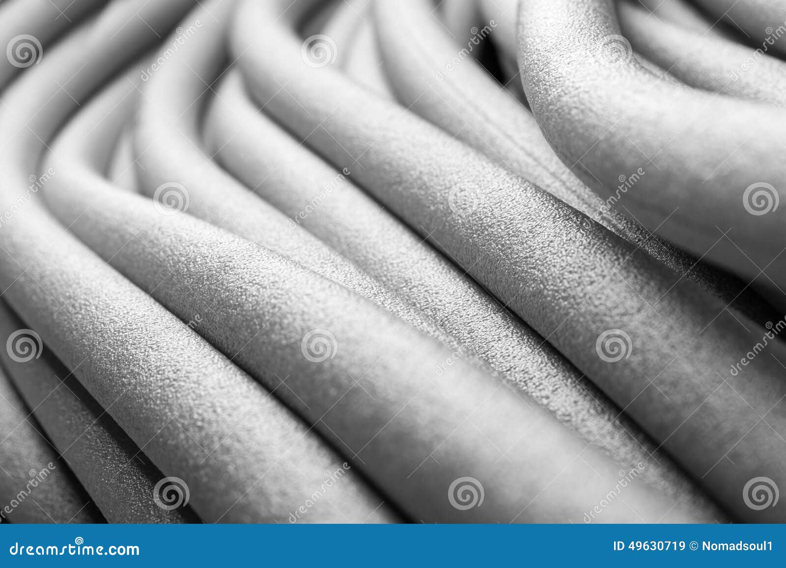 Insulation for pipes stock image. Image of irrigation 49630719