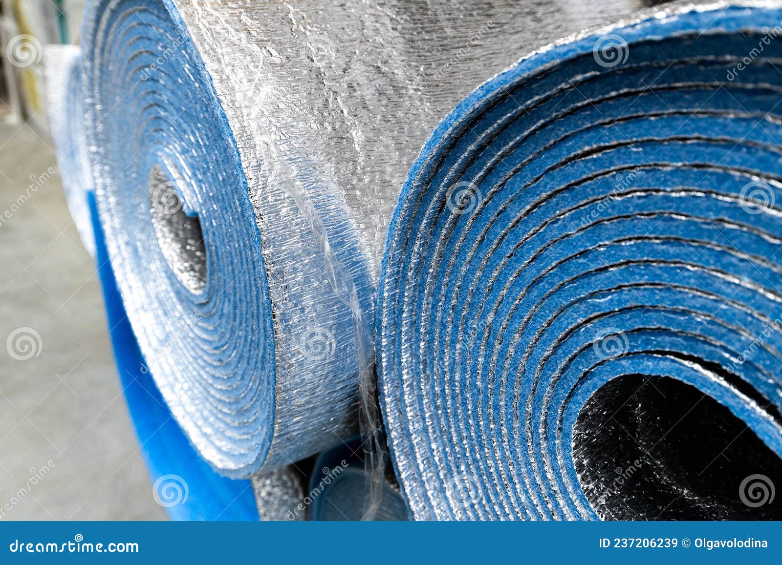 Insulation Rolls Polyethylene Foam Covered with Aluminum Foil Stock