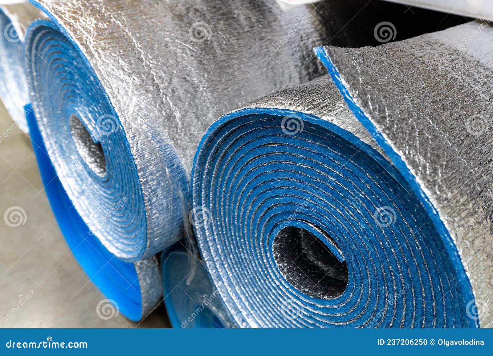 Insulation Rolls Polyethylene Foam Covered with Aluminum Foil Stock