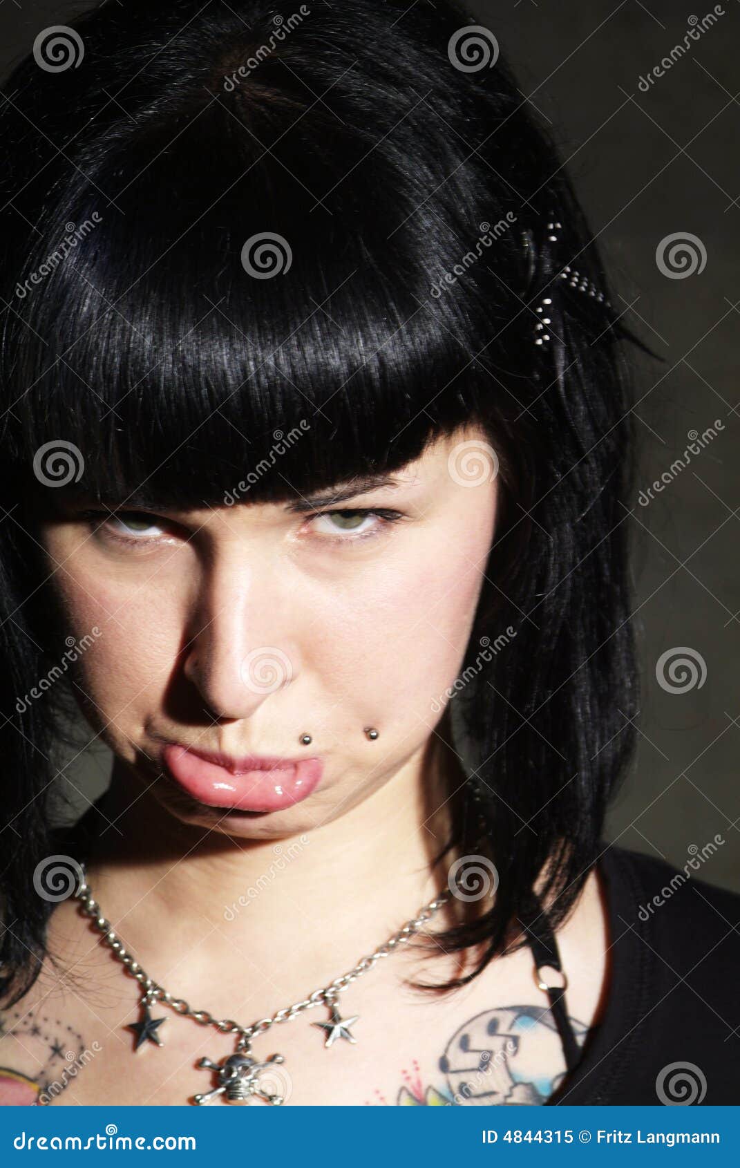 Insulted woman stock image. Image of latched, frustrated - 4844315
