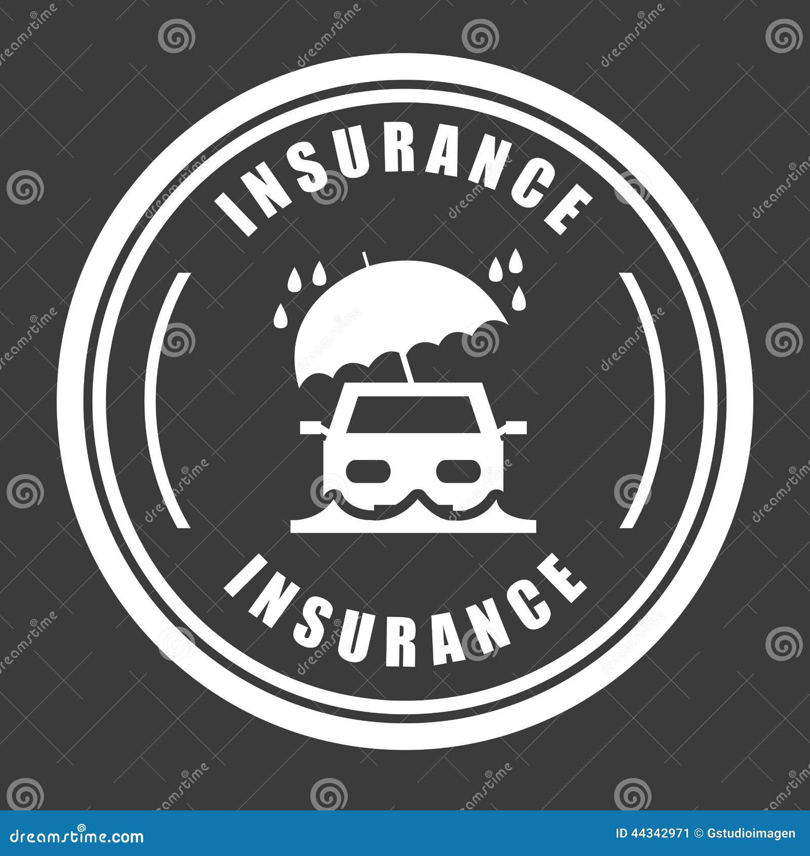 Insurance design stock vector. Illustration of object - 44342971