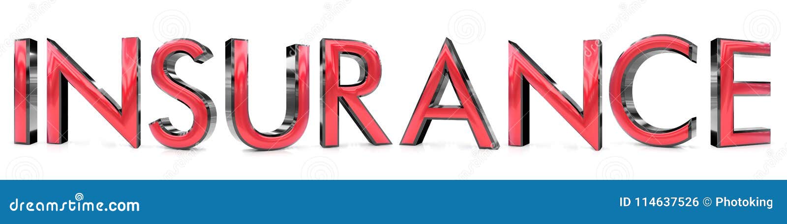 Insurance word stock illustration. Illustration of blue - 114637526