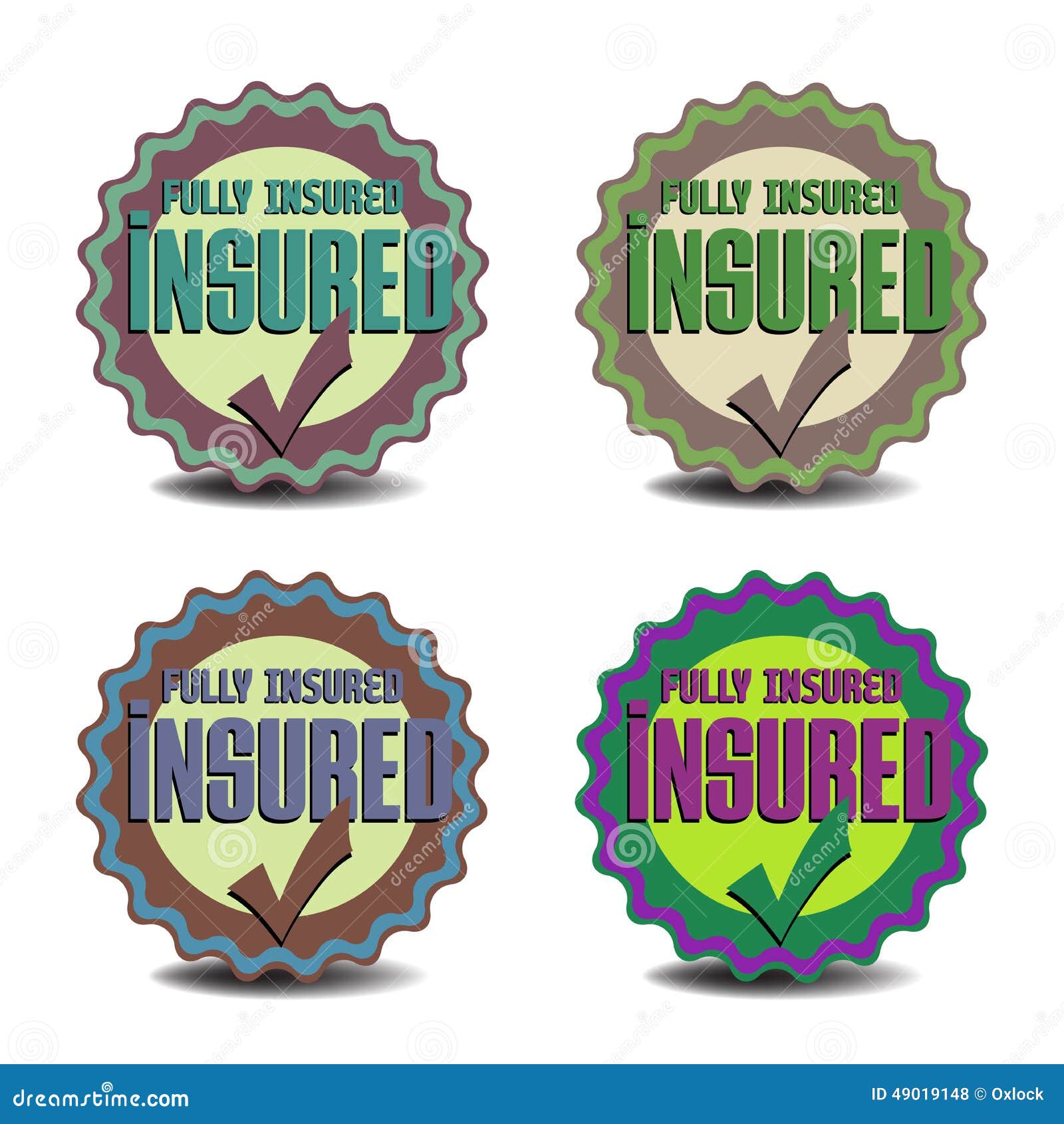 insured badges