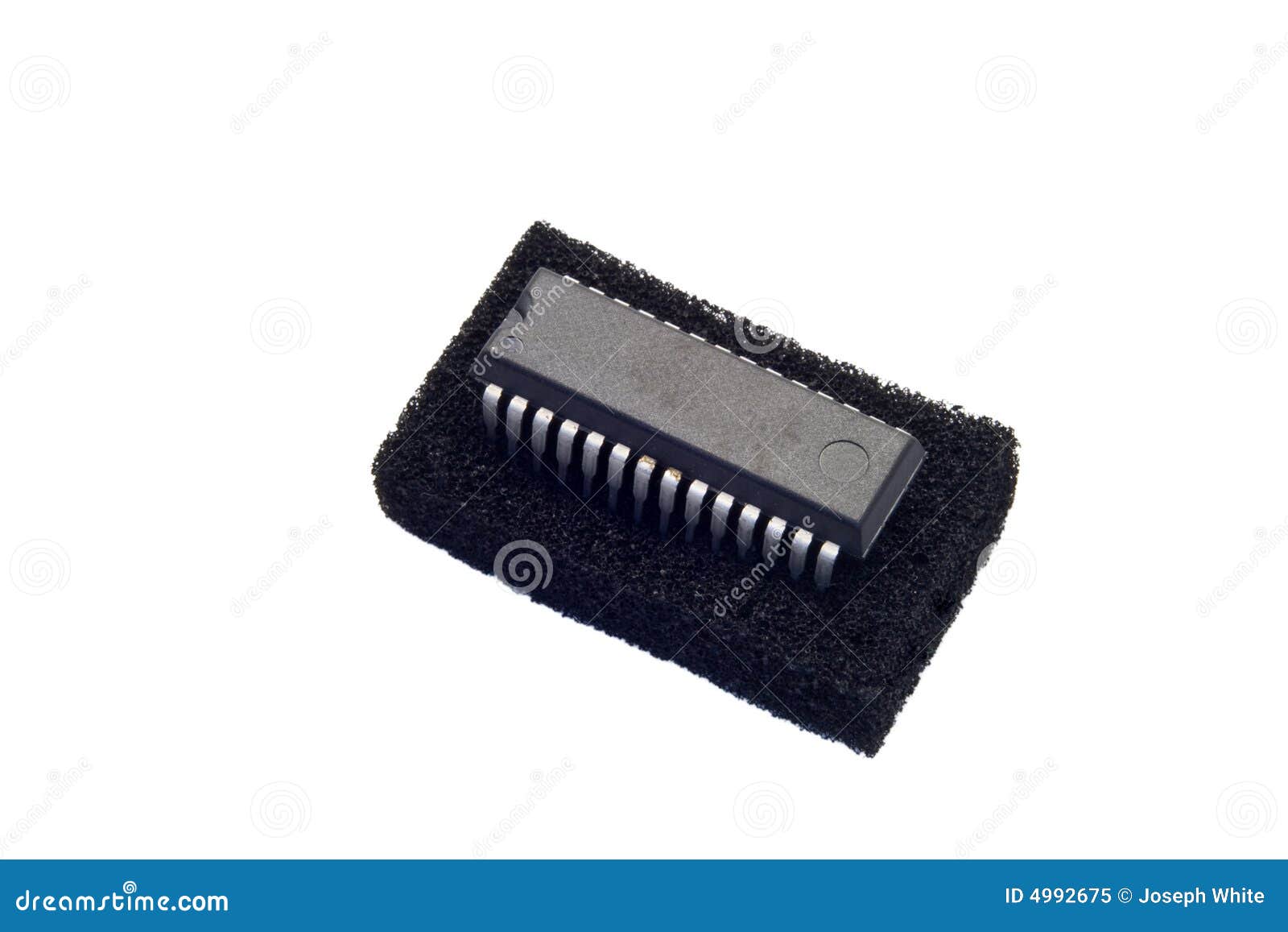 Integrated Circuit in Foam Block Stock Image - Image of fpga, circuit:  4992675