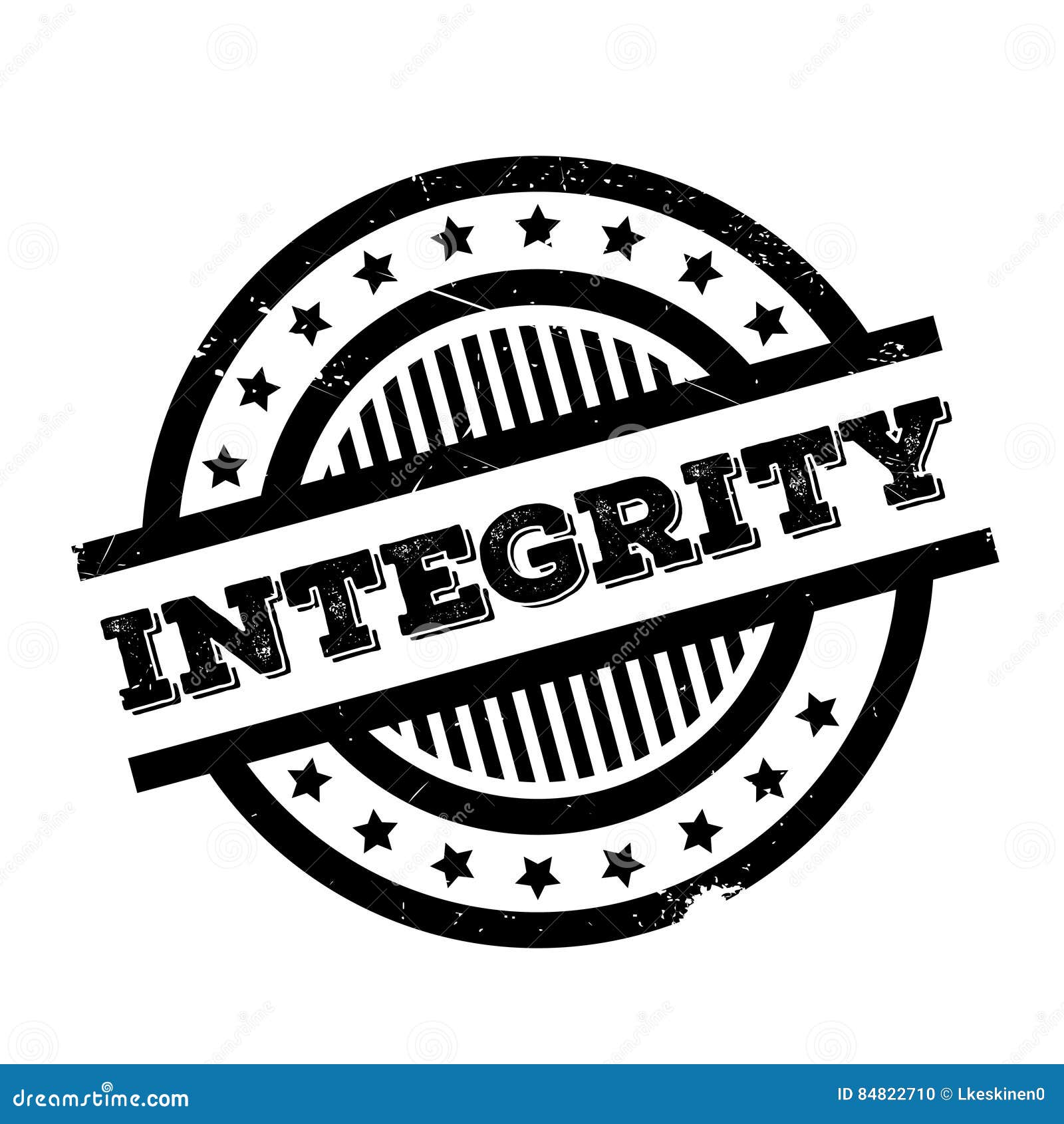 integrity rubber stamp