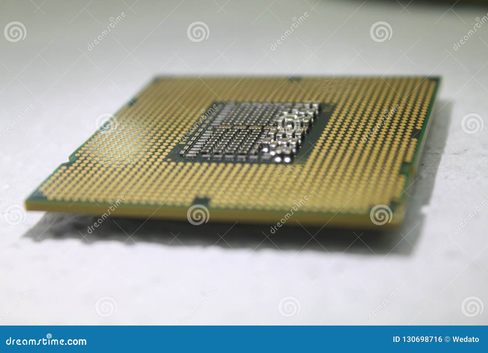 intel processor cpu close-up for computer