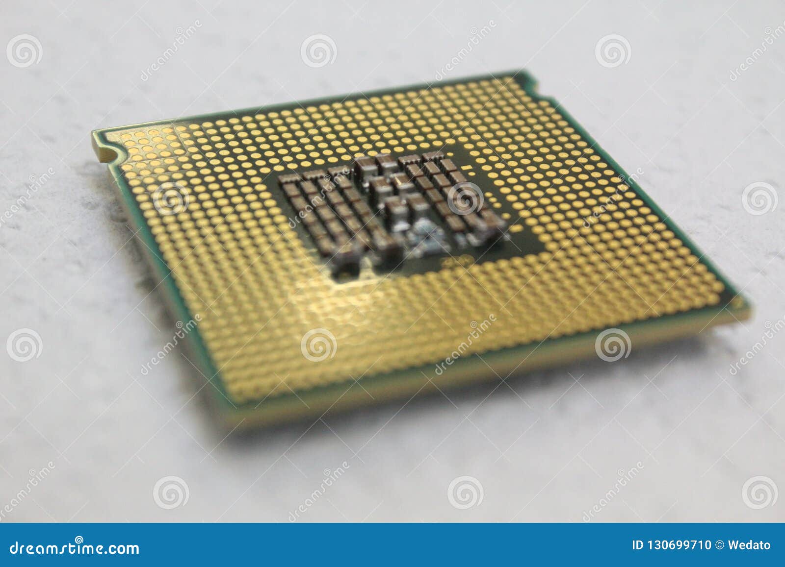intel processor cpu close-up for computer