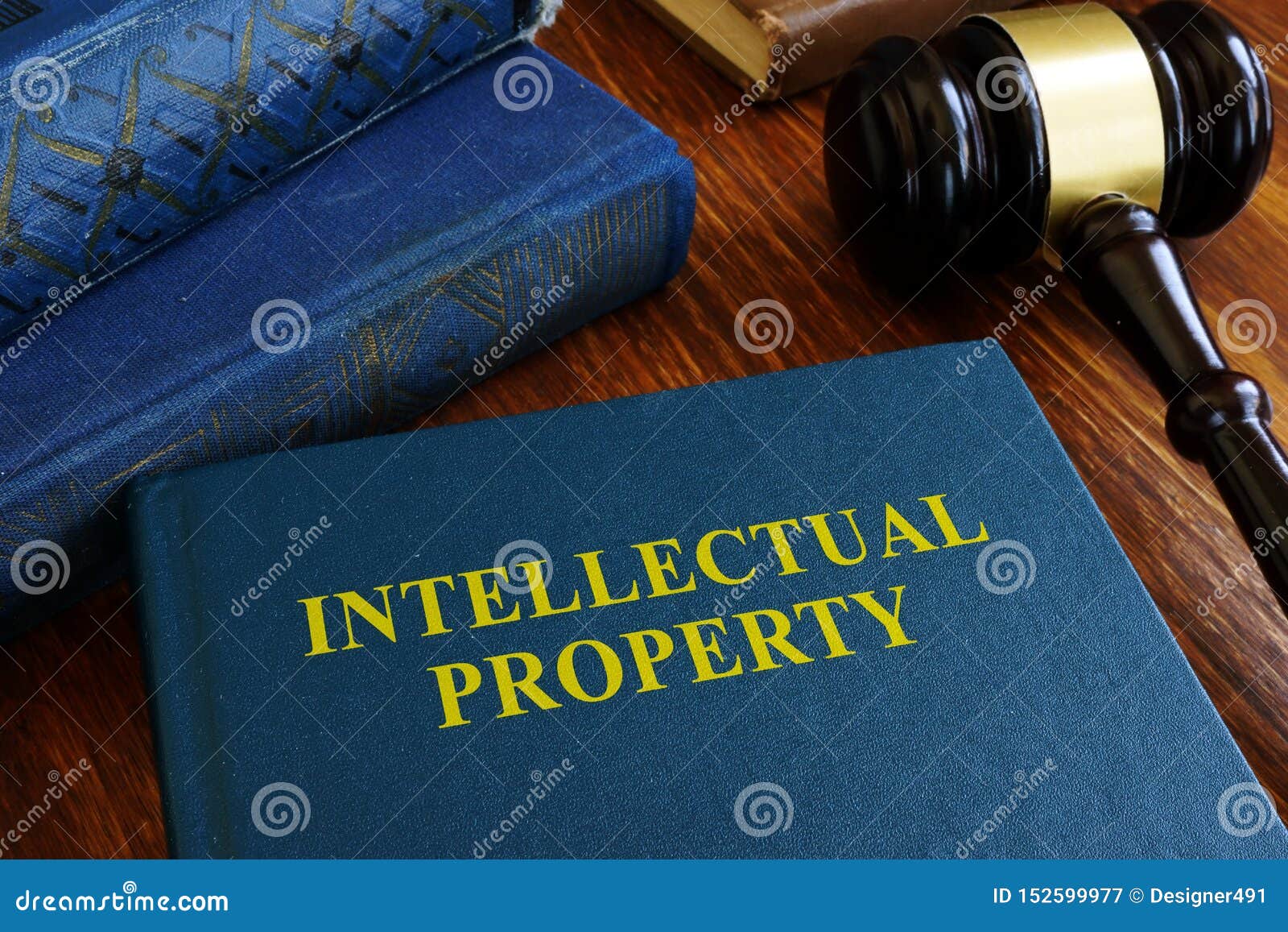 intellectual property law about copyright on desk