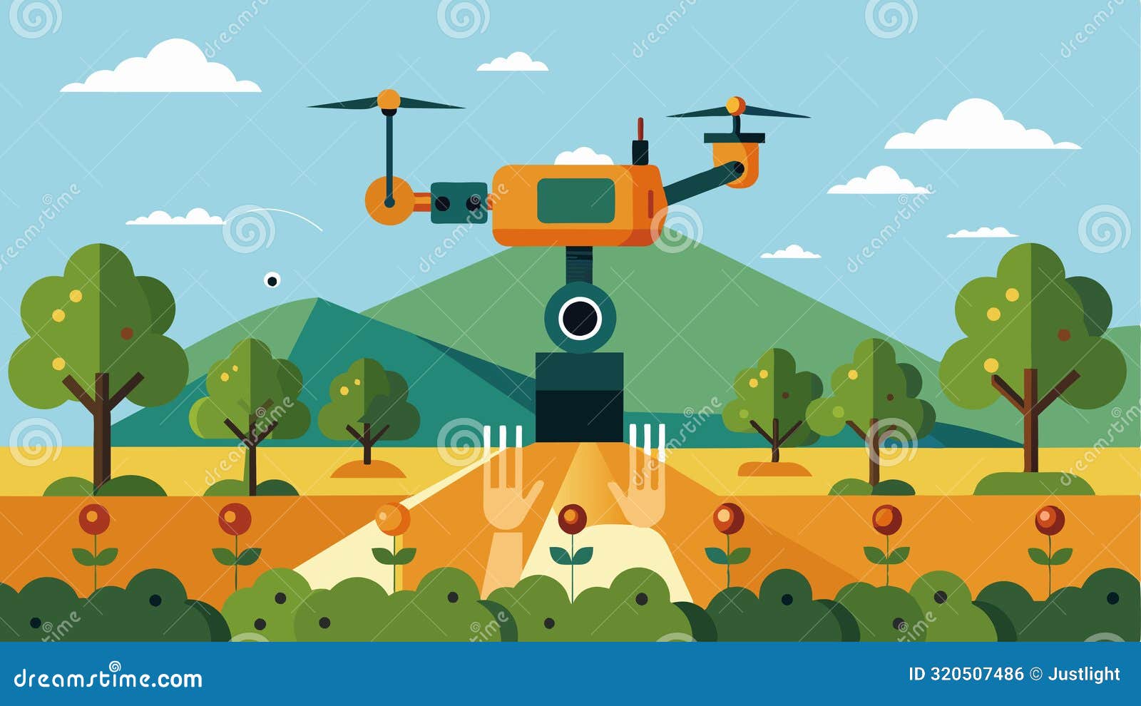 the intelligent sensors and cameras on robotic pruners allow them to detect and avoid obstacles making them ideal for