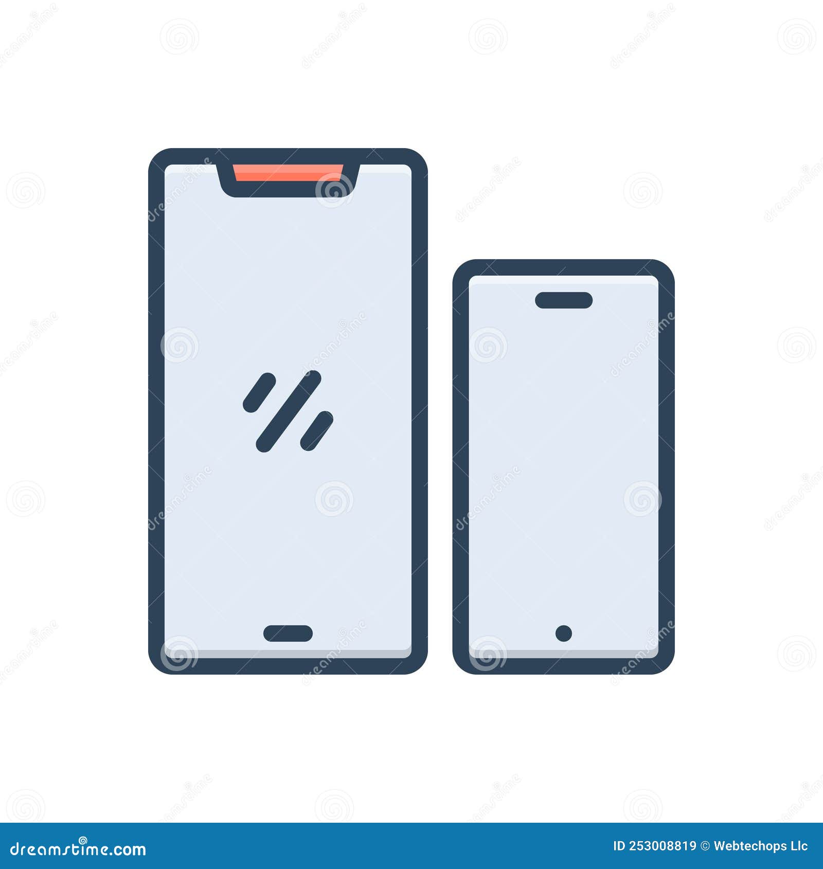 Color Illustration Icon for Inter, Phone and Gadget Stock Vector -  Illustration of color, sign: 253008819