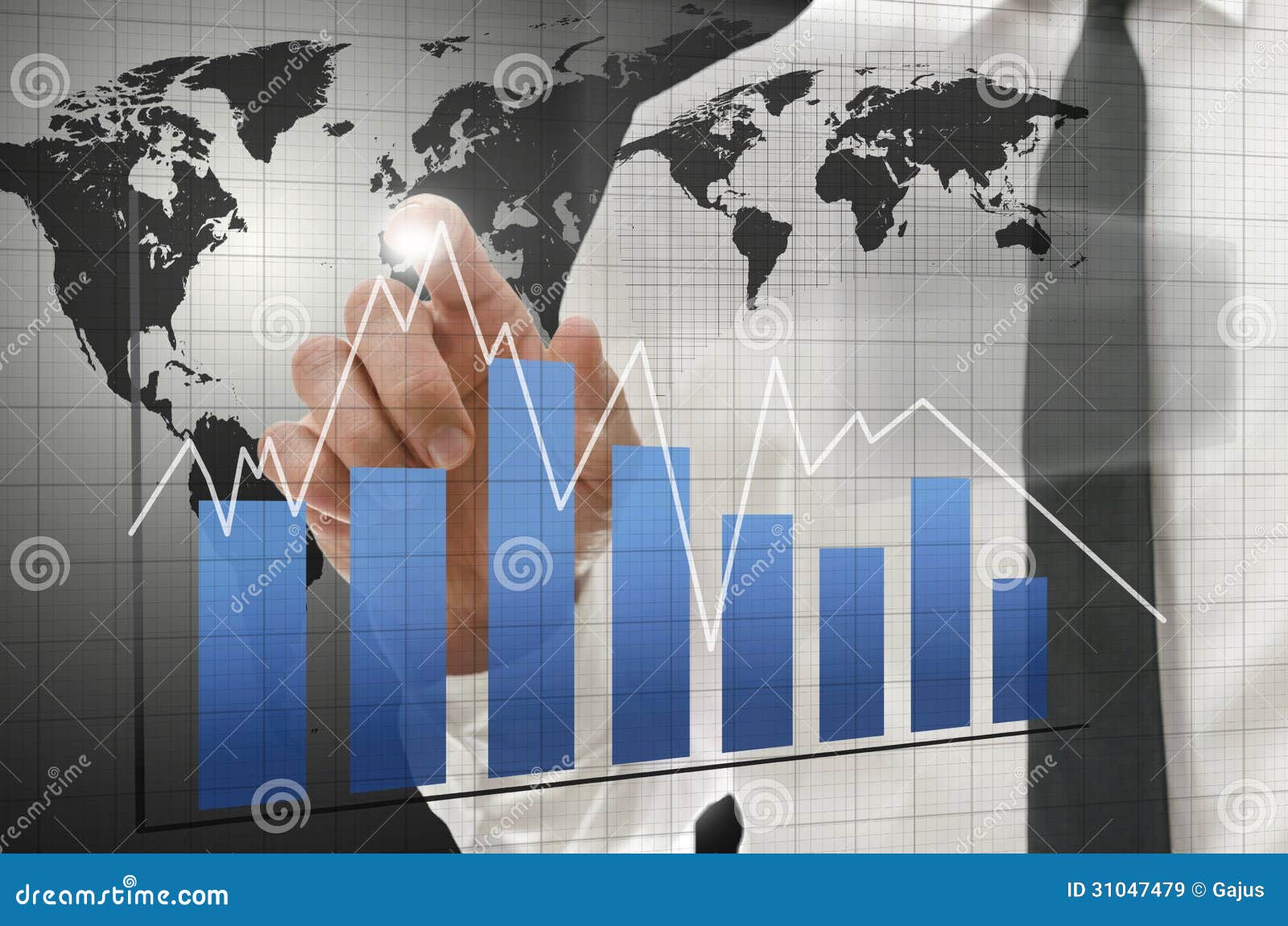 interactive business graph
