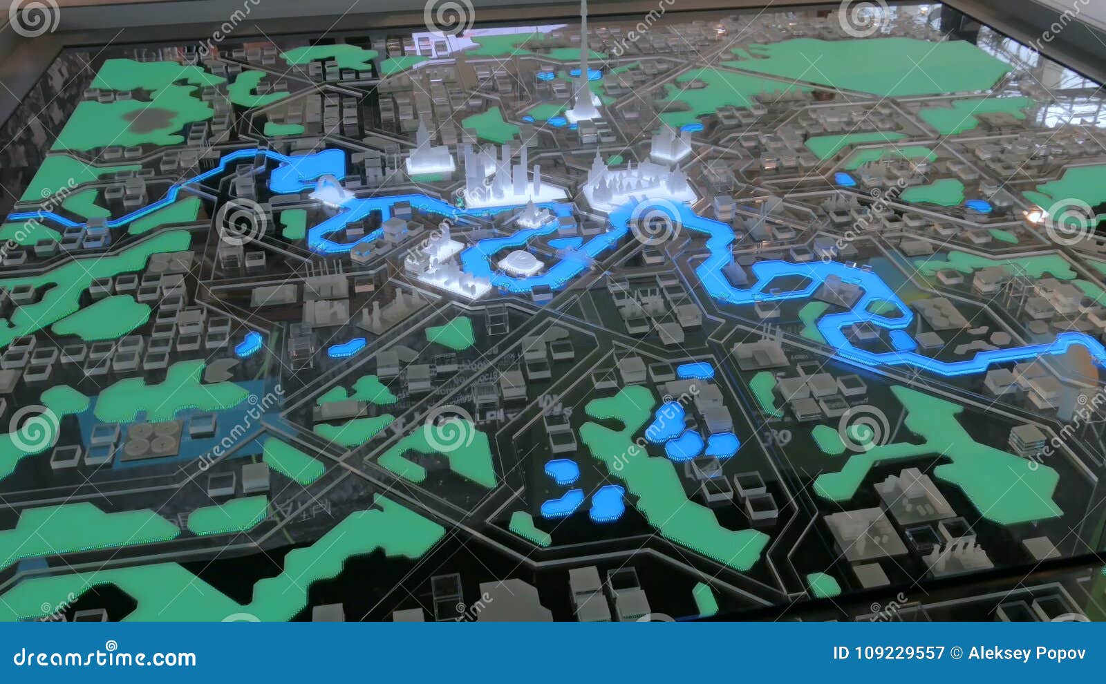interactive 3d city model of moscow stock video video of model interactive d d 3 5 character sheet
