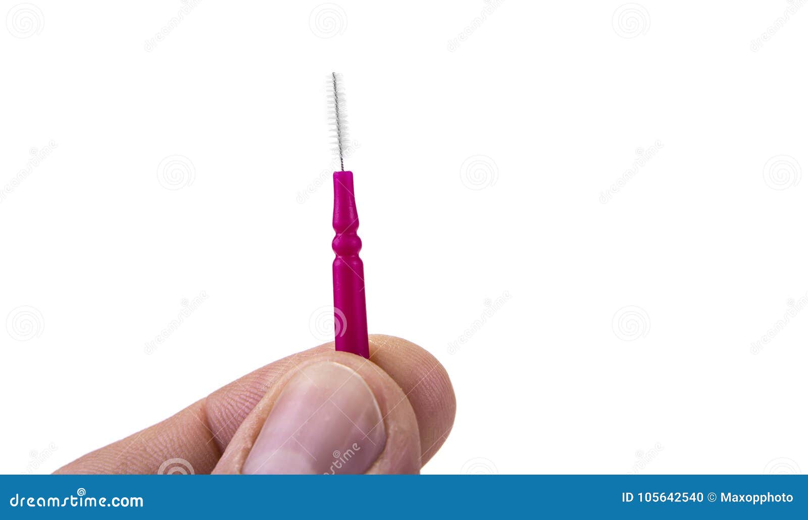 Interdental Brush Soft Picks Teeth Cleaning Tools. Stock Photo Image