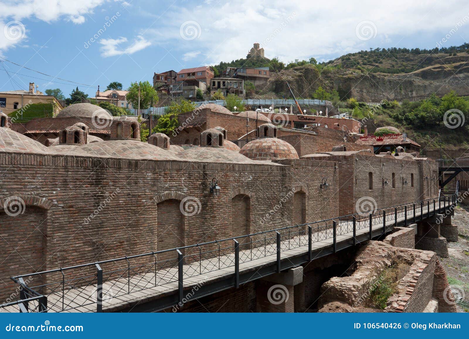 Interesting Architecture of Public Baths in the Centre of Tbilisi