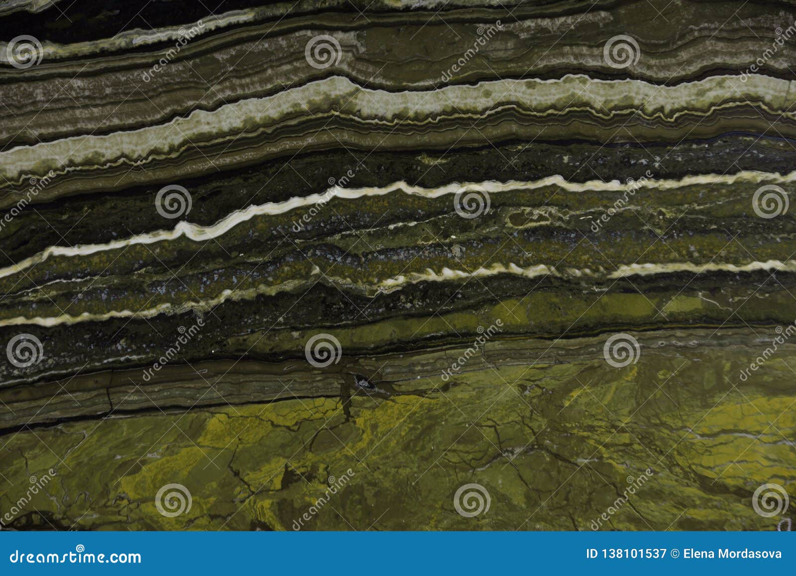 interesting texture of the stone with stripes, onice fantastico
