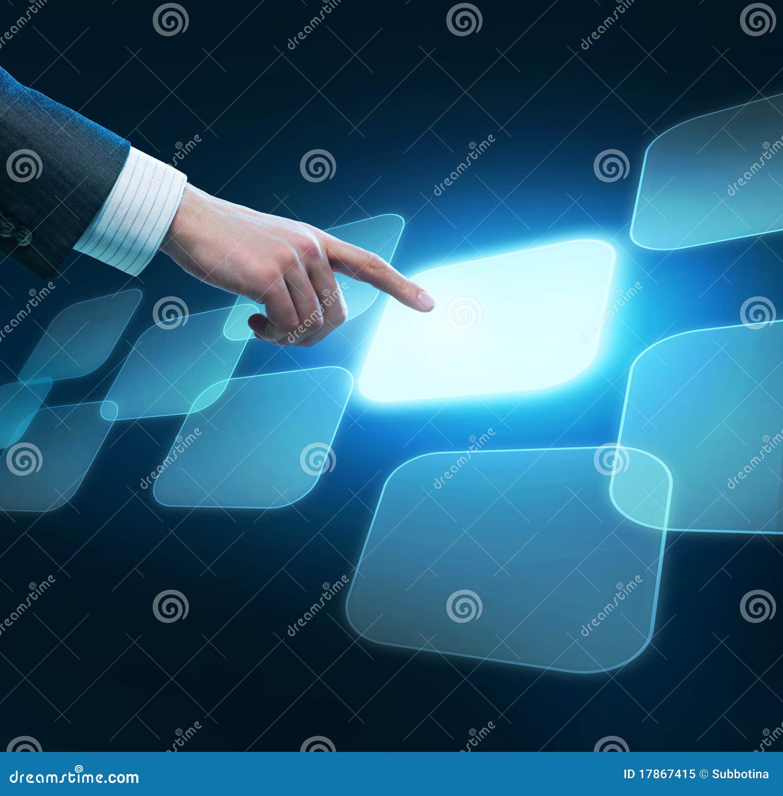 Interfejsu ekran sensorowy obraz stock. Obraz złożonej z biznes 17867415