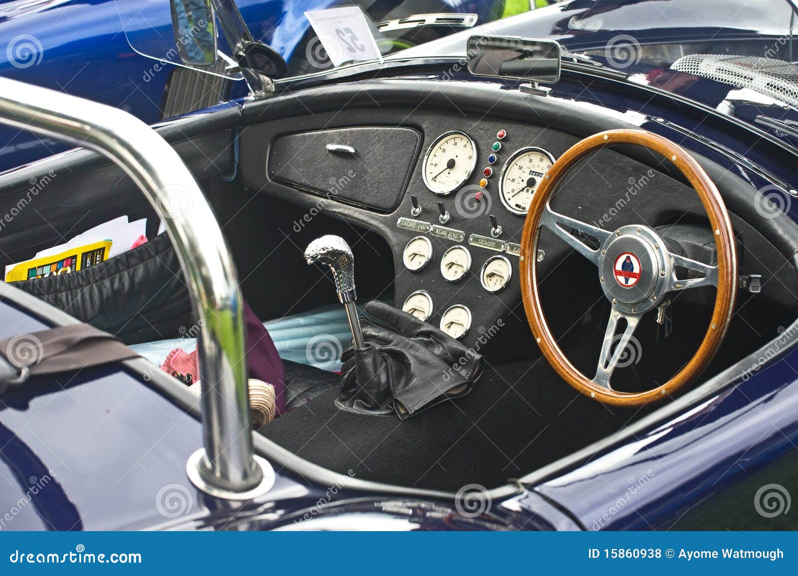 Interior Of Ac Cobra Editorial Stock Photo Image Of