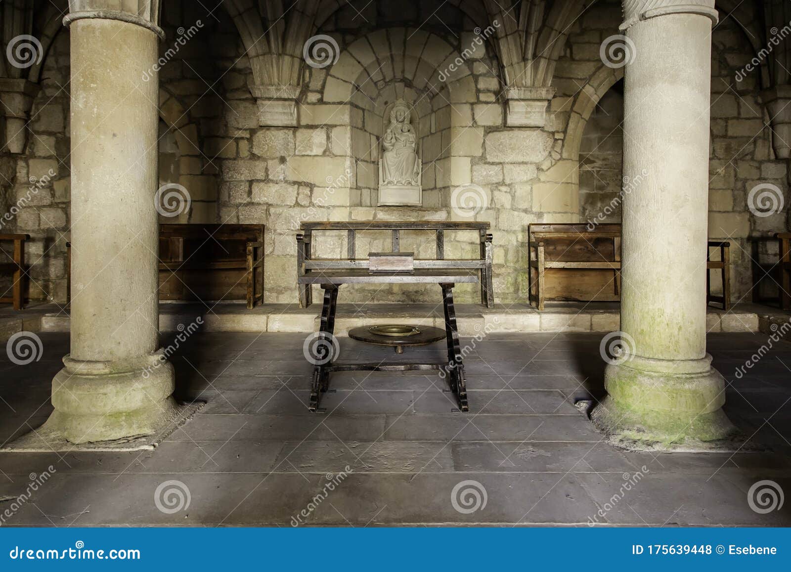 Old castle interior stock photo. Image of grunge, wooden - 175639448