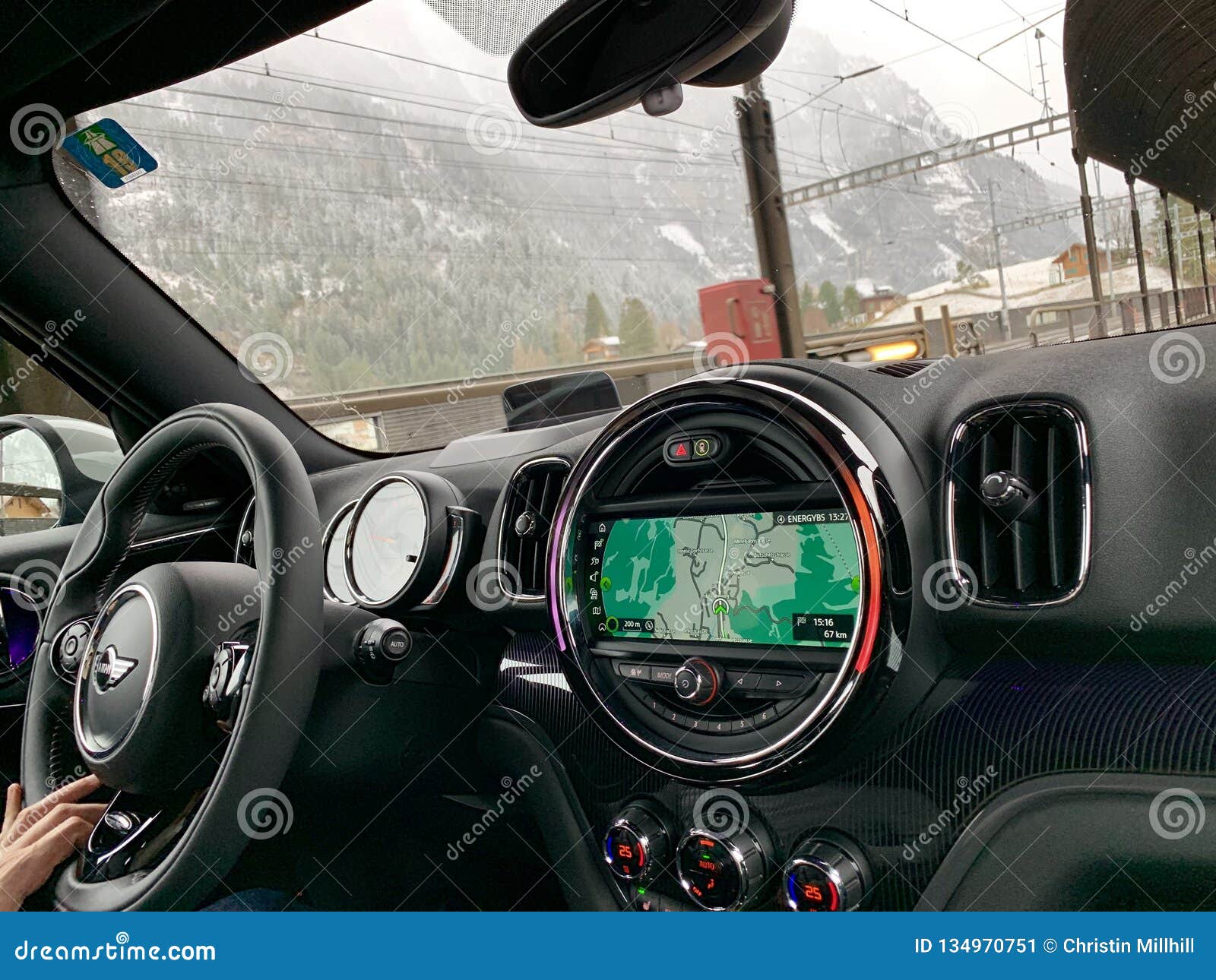 Mini Cooper D Countryman Cockpit Editorial Photo Image Of