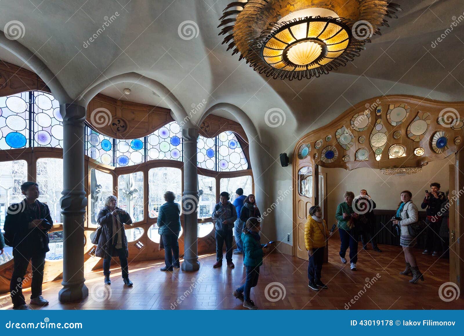 Interior Of Casa Batllo Editorial Stock Photo Image Of