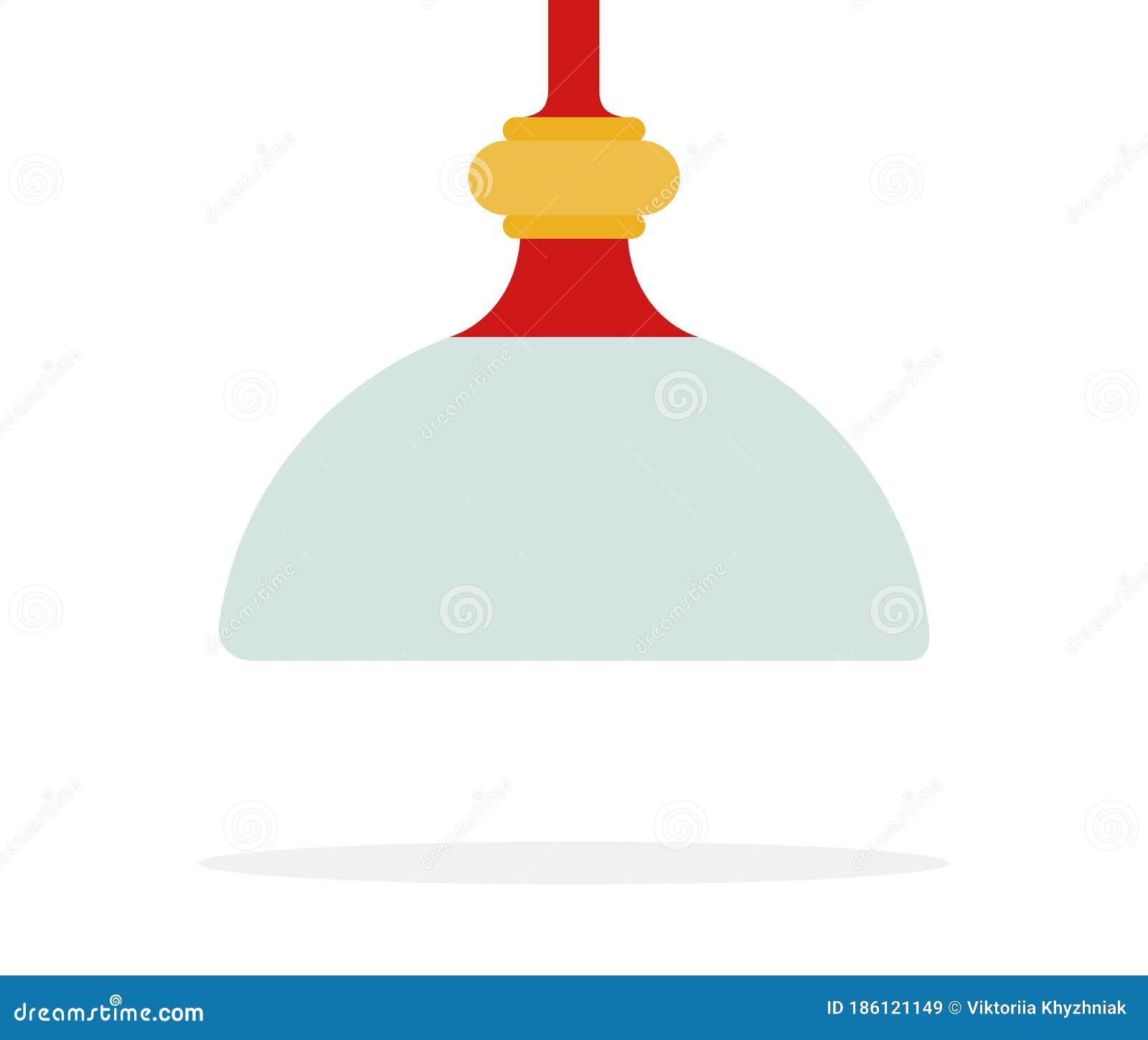 Interior Ceiling Vector Flat Isolated Stock Vector Illustration of