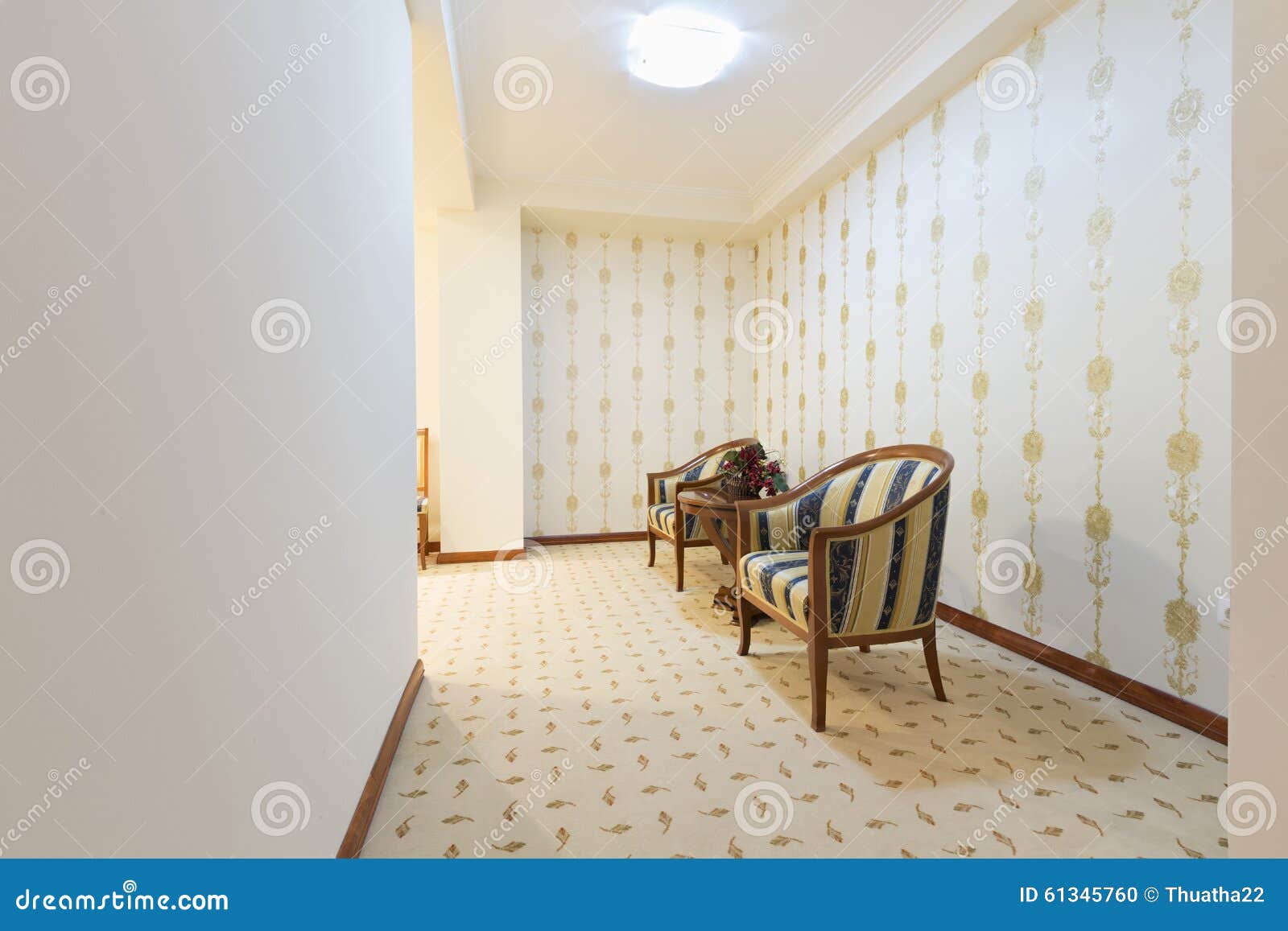 Interior of a Classic Styled Living Room Stock Photo - Image of