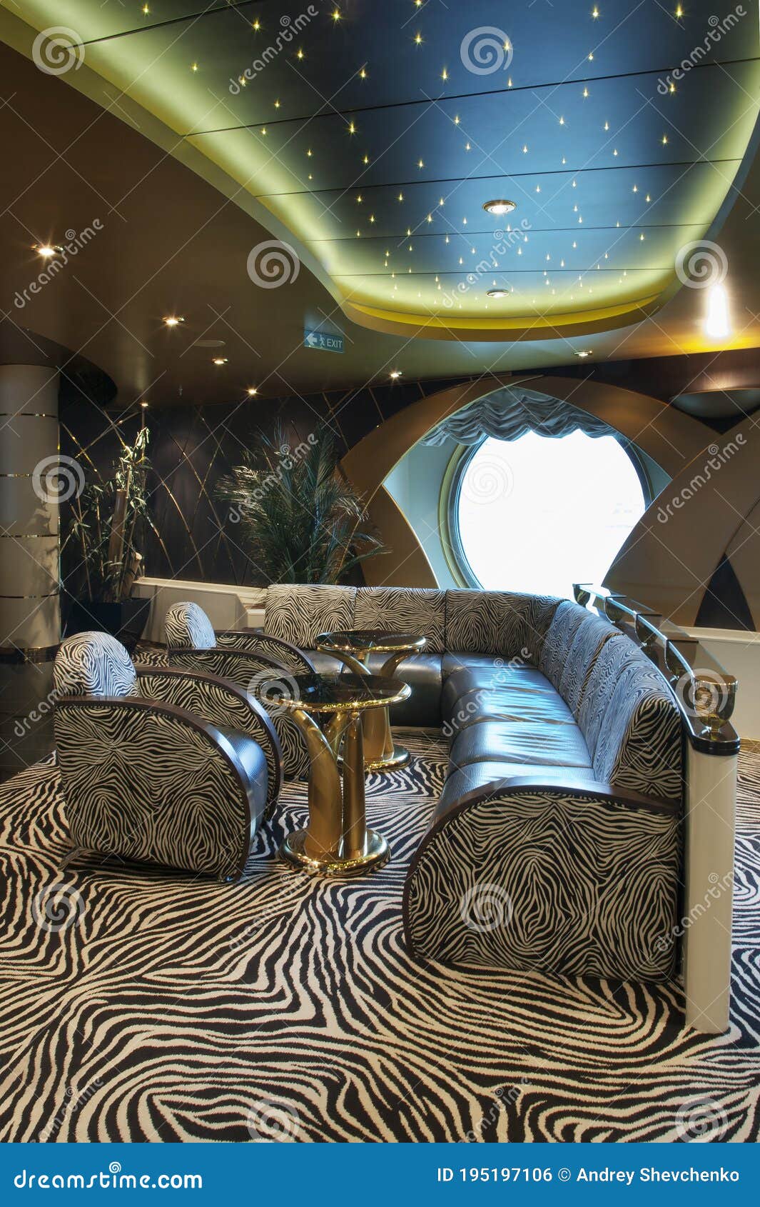 interior of cruise ship msc poesia