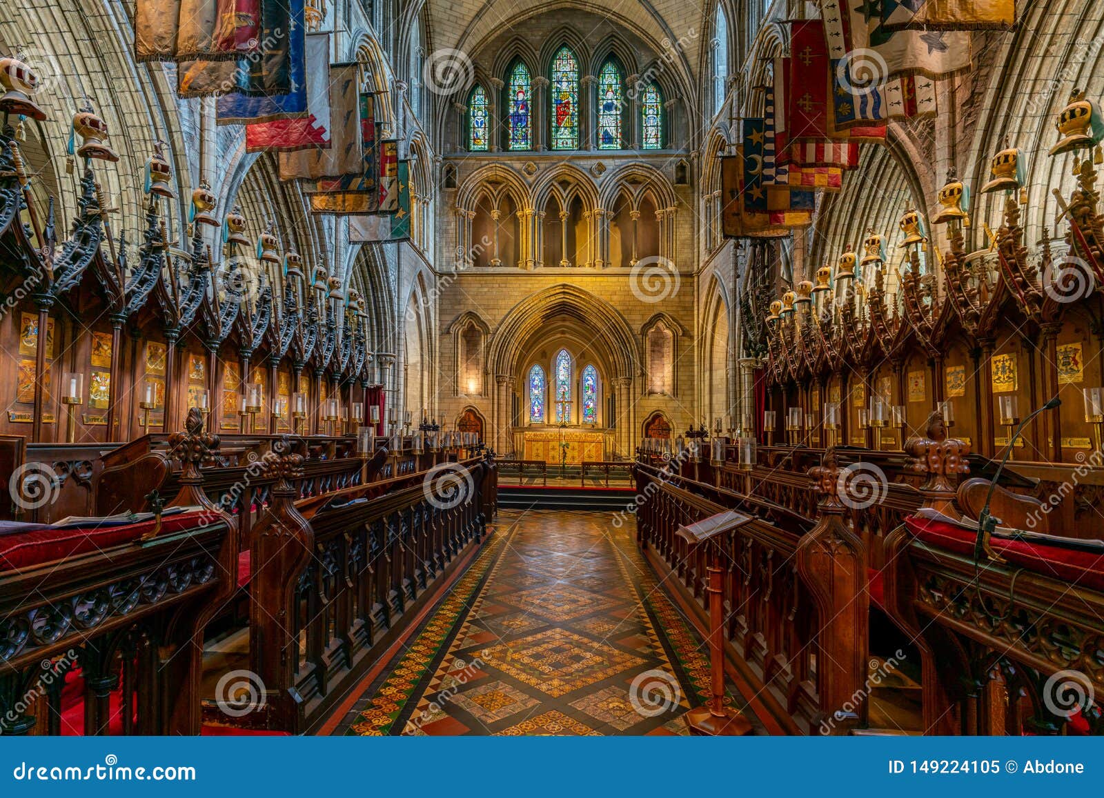 Interior De La Catedral De San Patricio En DublÃn, Irlanda Imagen editorial - Imagen de cristiano, patronal: 149224105 Interior De La Catedral De San Patricio En DublÃn, Irlanda Imagen editorial - Imagen de cristiano, patronal: 149224105