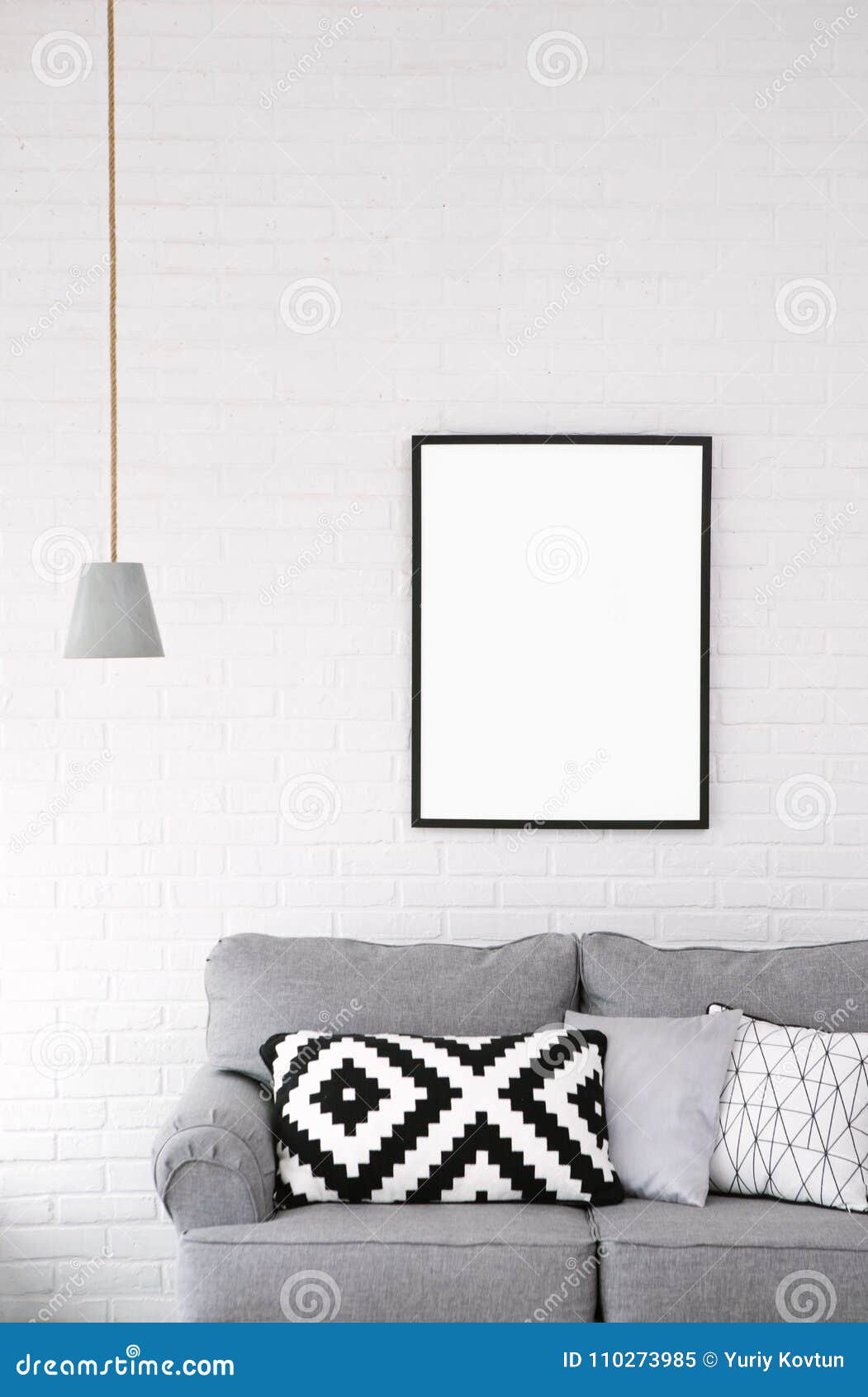 room style minimalism sofa picture lamp interior