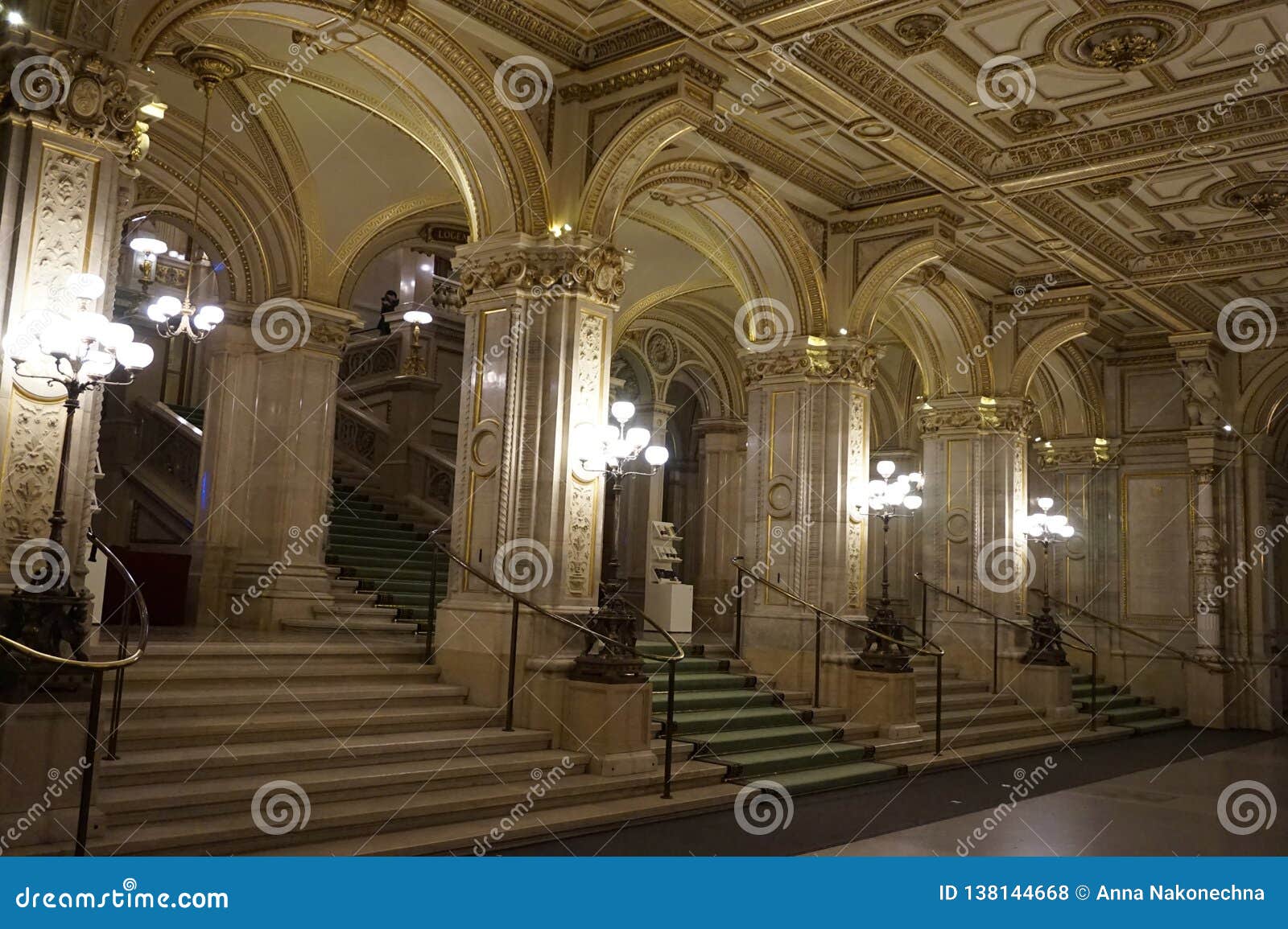 Interior Decoration Of The Vienna State Opera Wiener