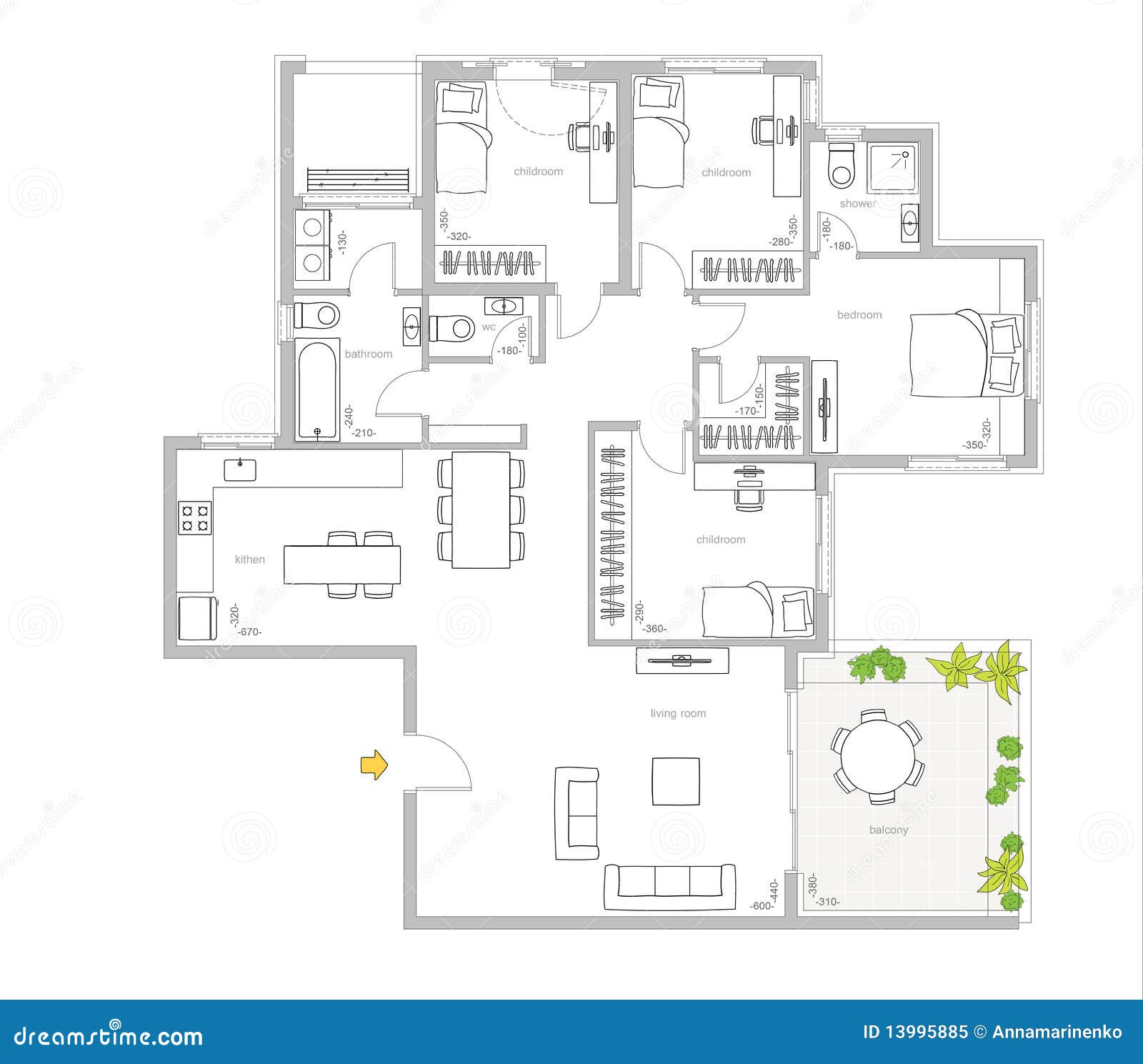 Apartments. 3D Floor Planner Home Design Software Online ...