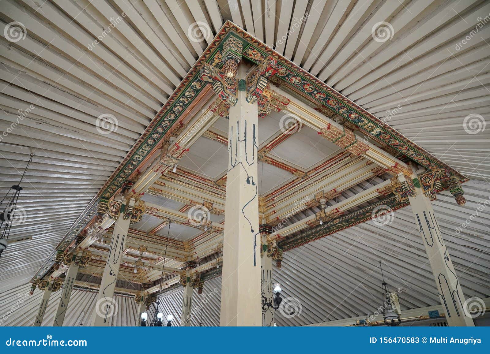 Interior Design Gede Kauman Mosque Stock Image Image Of Interior Design Gede Kauman Mosque Stock Image Image Of