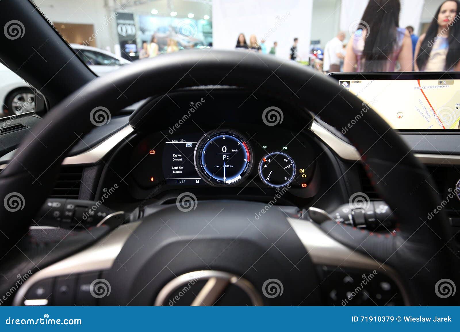 Interior Design Of Lexus Nx 300h Displayed At 3rd Edition Of