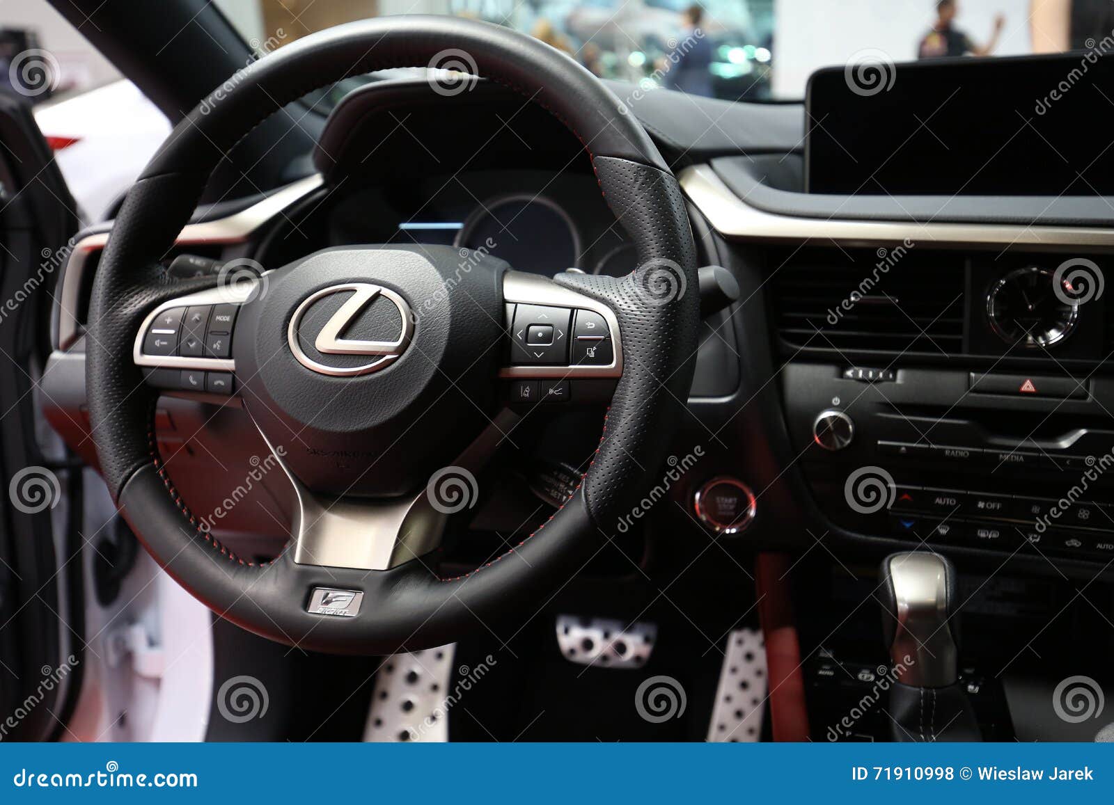 Interior Design Of Lexus Nx 300h Displayed At 3rd Edition Of