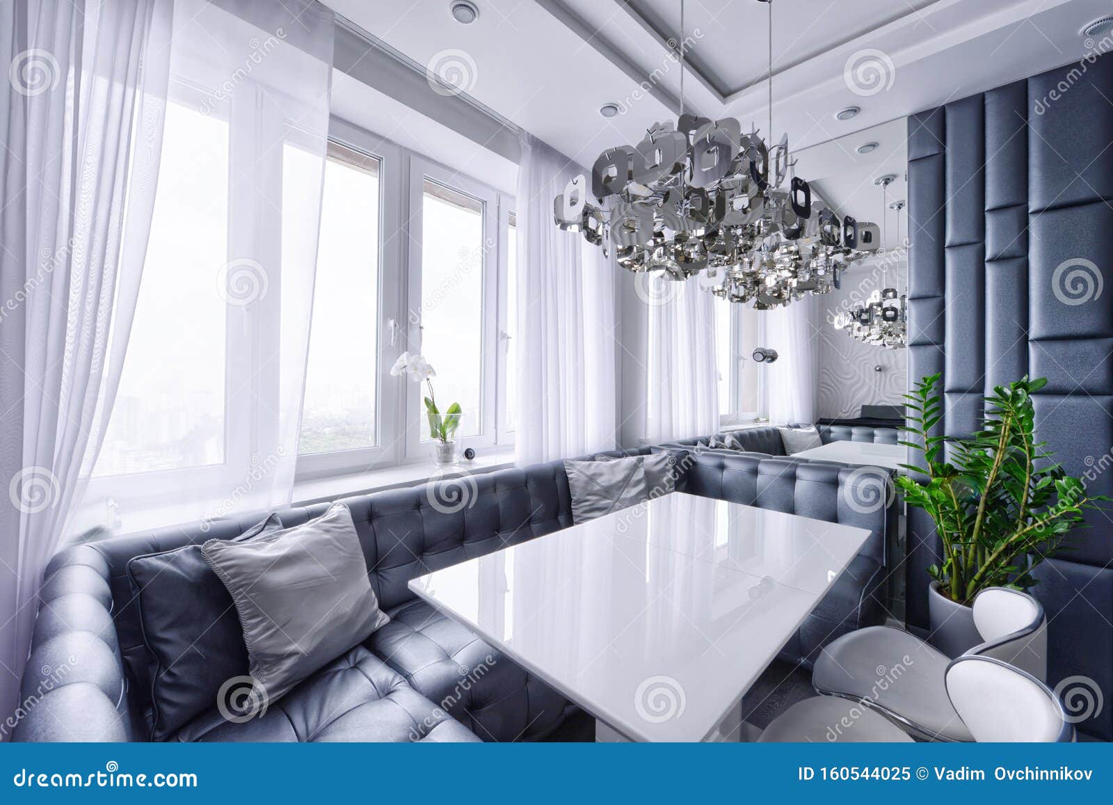 interior of a modern house.