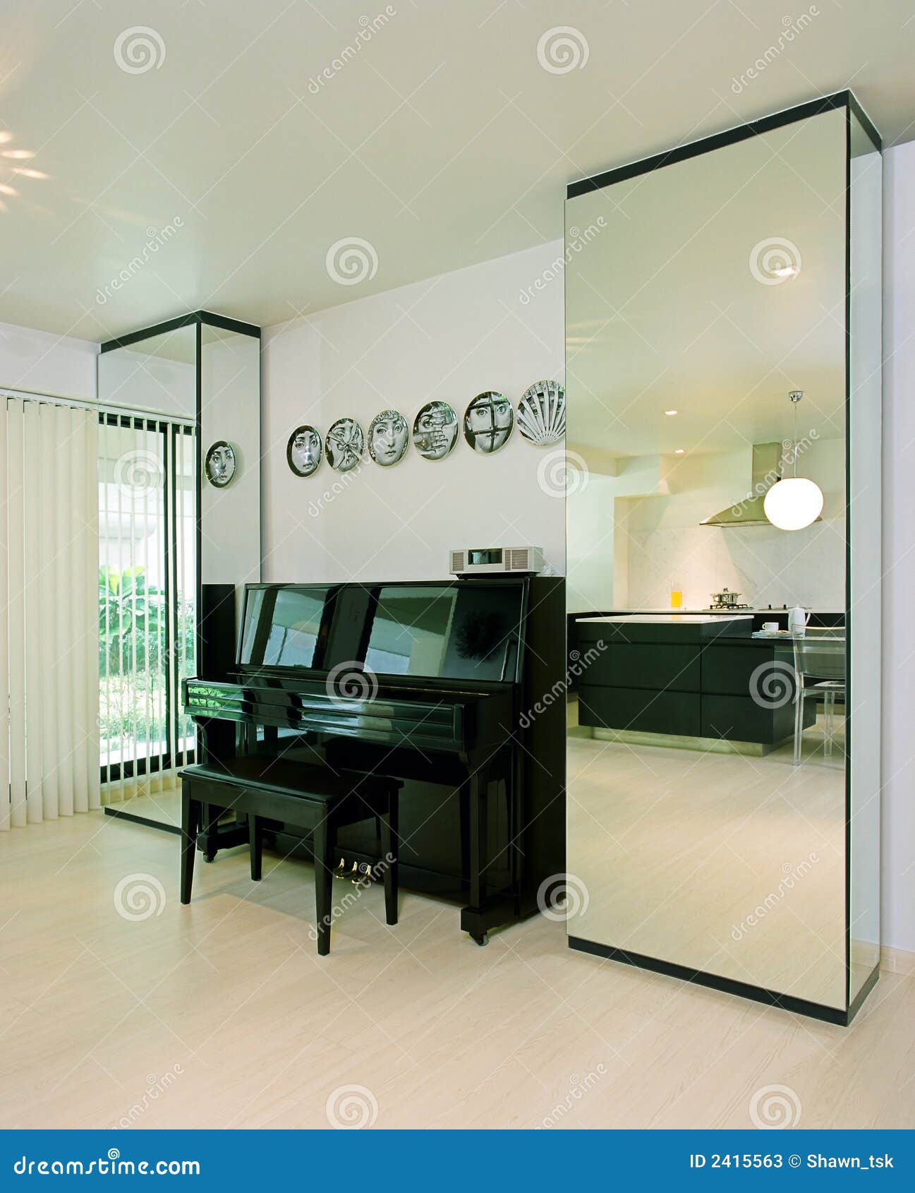 Interior Design - Piano Stock Photos - Image: 2415563