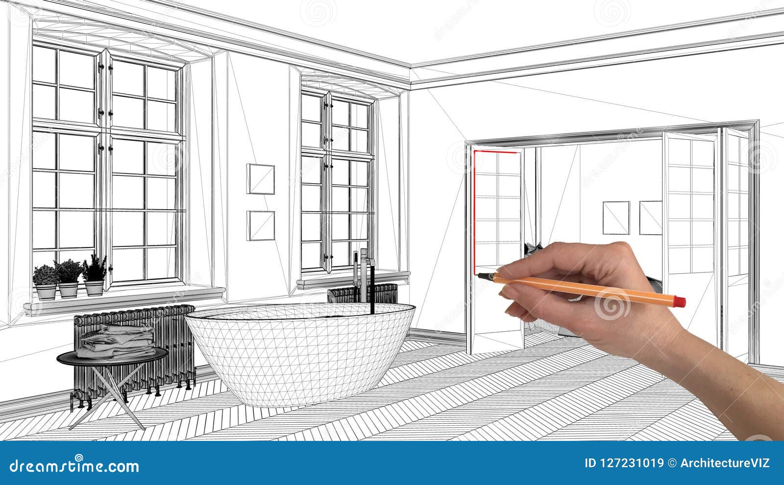 Sketching with markers for interior designers | Online School of