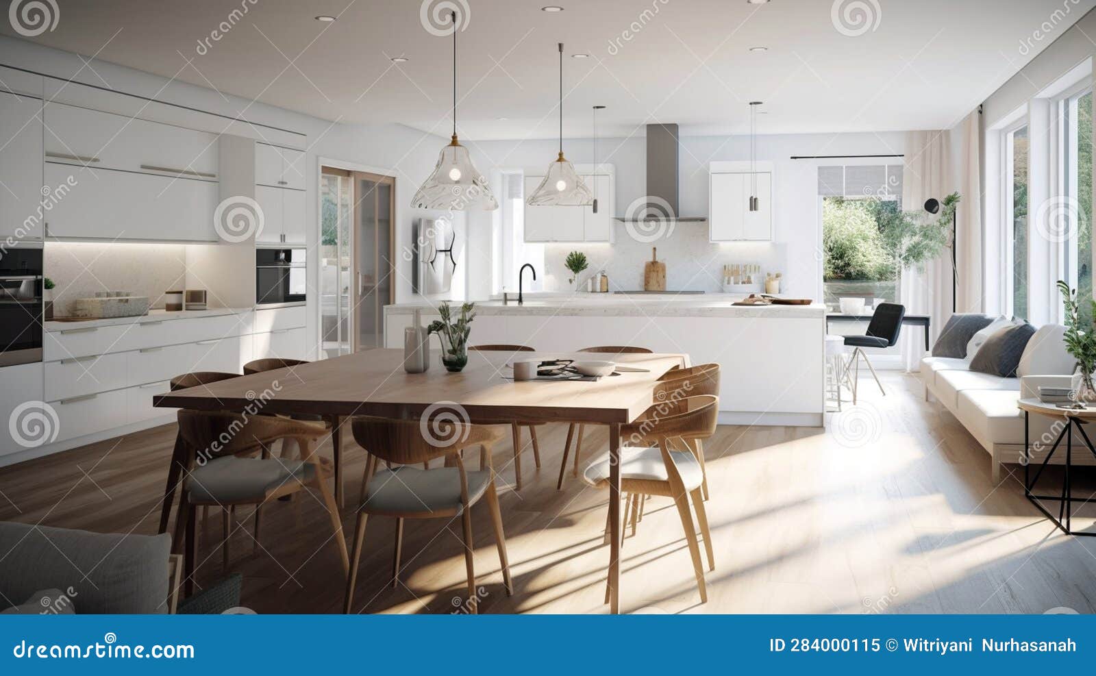 View of Scandinavian Apartment Design Exploration