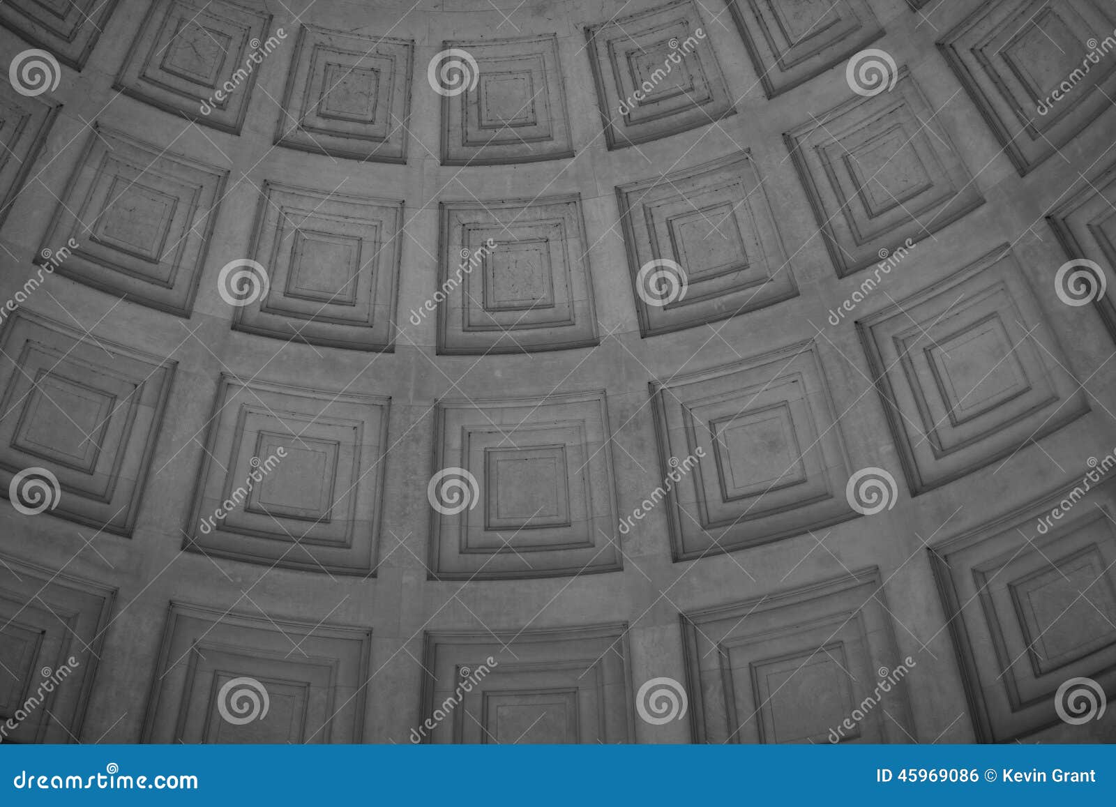 Interior Dome of the Jefferson Memorial Stock Photo Image of founding