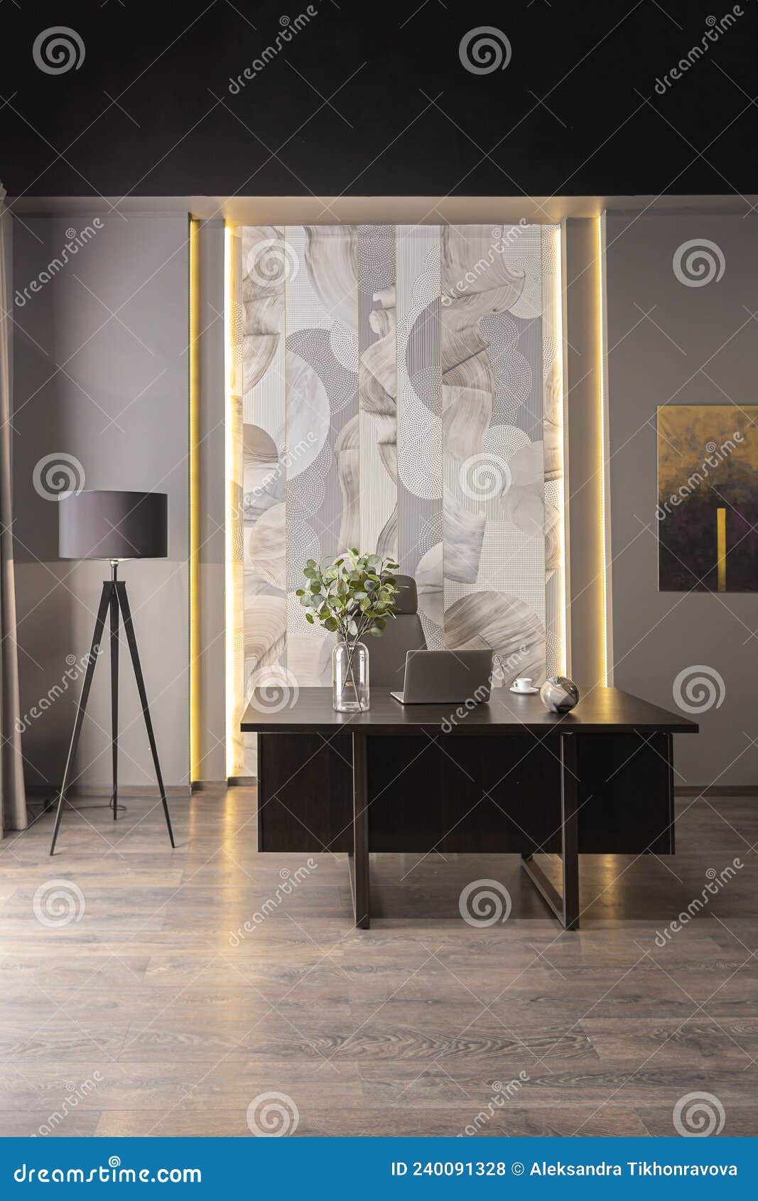 Interior Elegante De Casa De Luxo Num Apartamento Brutal Ultramoderno Em  Cores Escuras E Iluminação Elegante Imagem de Stock - Imagem de descanso,  madeira: 240091283