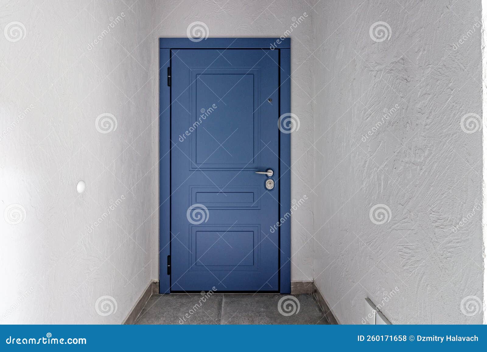 Interior and Entrance Doors in the New Apartment. Stock Photo Image