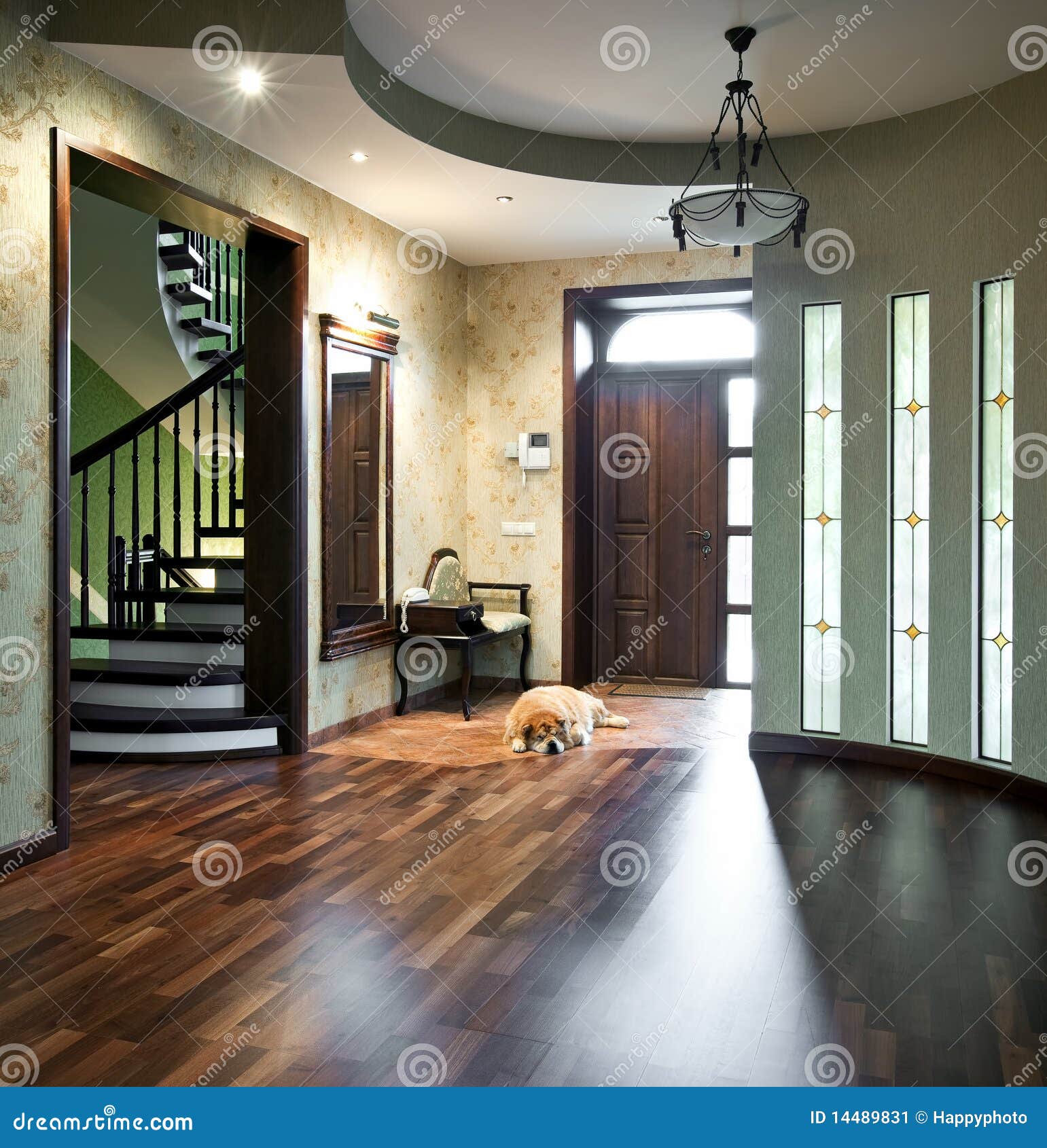 free house interior entrance