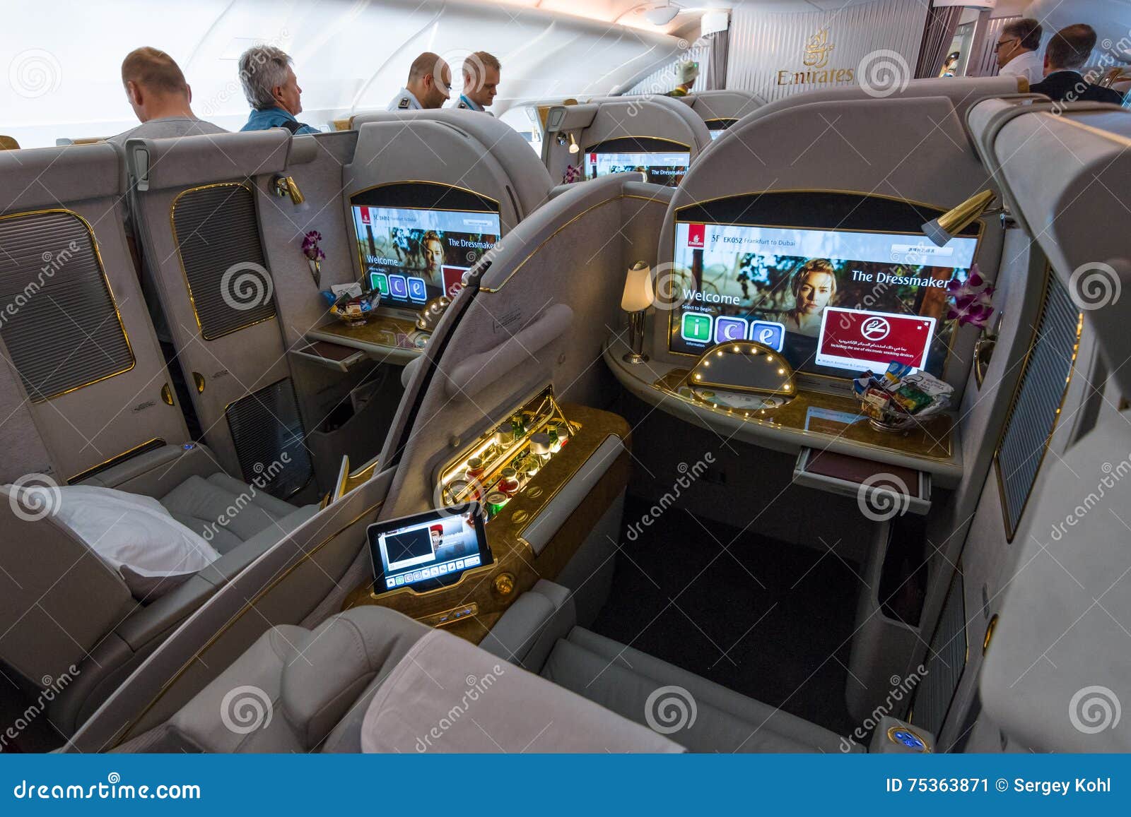 Interior Of First Class Of The World S Largest Aircraft