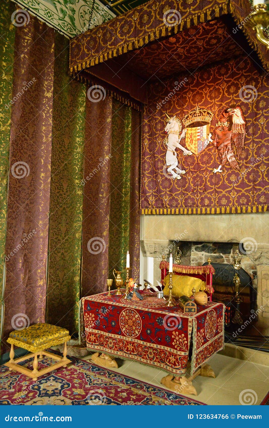 Interior Great Hall Stirling Castle Editorial Photo Image