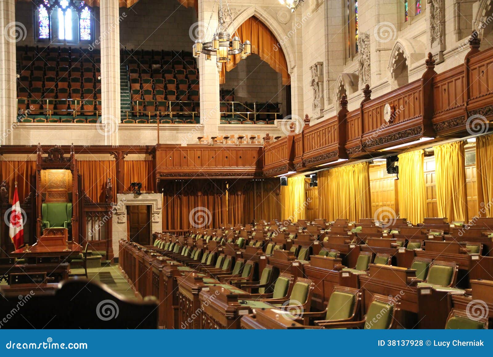 interior of house of commons